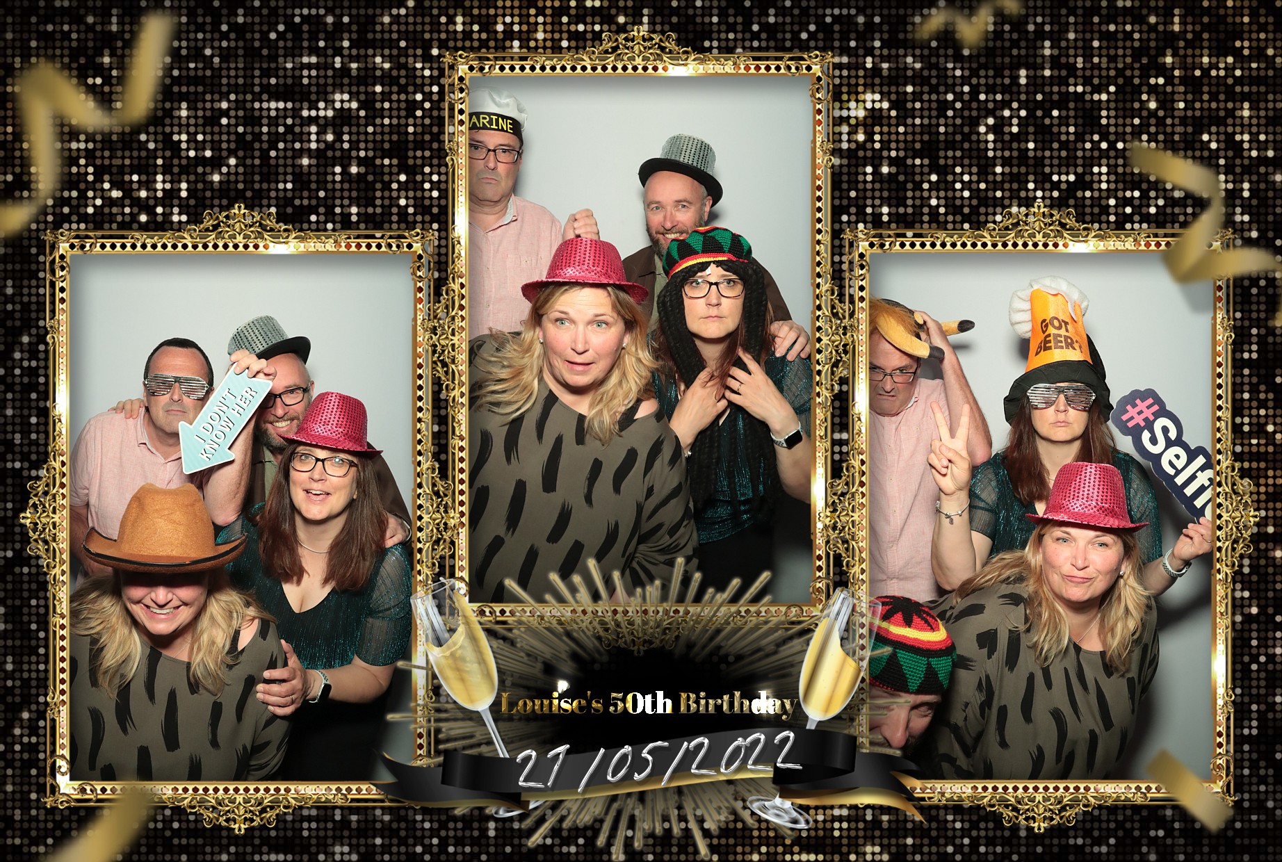 Louise's 50th Birthday | View more photos from the event at gallery.myphotoboothexperience.co.uk/u/MyPhotoBoothExperienceLtd/Louises-50th-Birthday