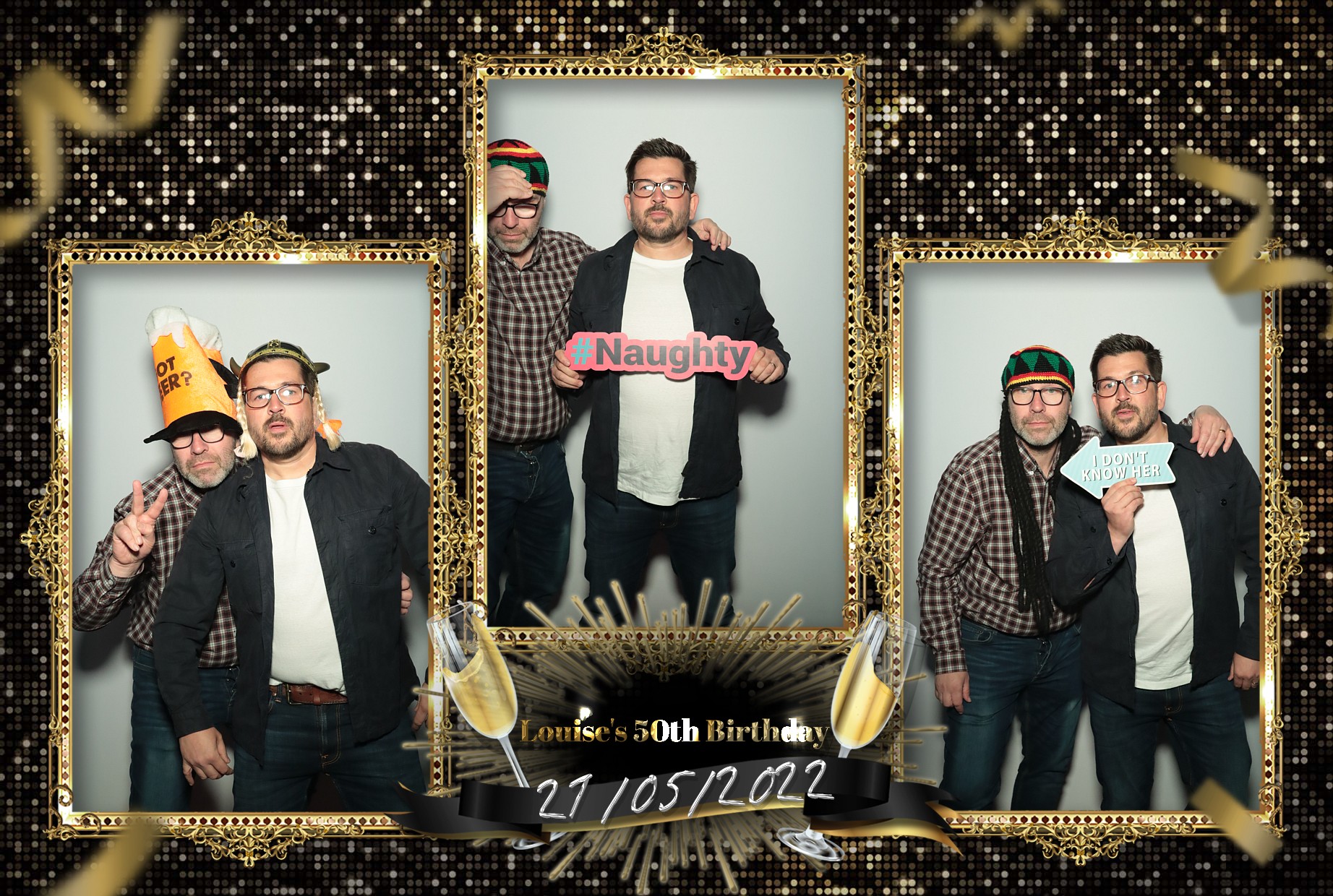 Louise's 50th Birthday | View more photos from the event at gallery.myphotoboothexperience.co.uk/u/MyPhotoBoothExperienceLtd/Louises-50th-Birthday