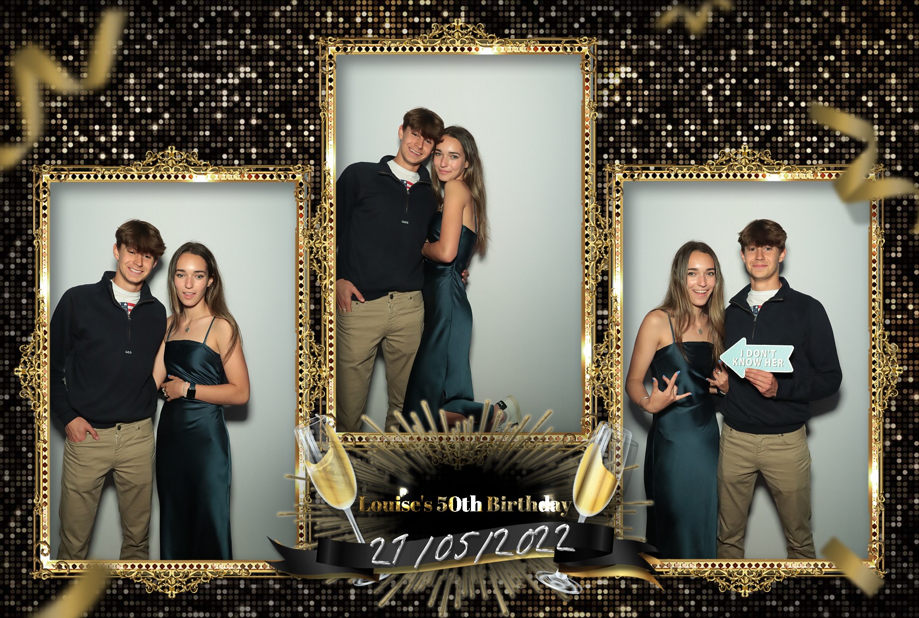 Louise's 50th Birthday | View more photos from the event at gallery.myphotoboothexperience.co.uk/u/MyPhotoBoothExperienceLtd/Louises-50th-Birthday