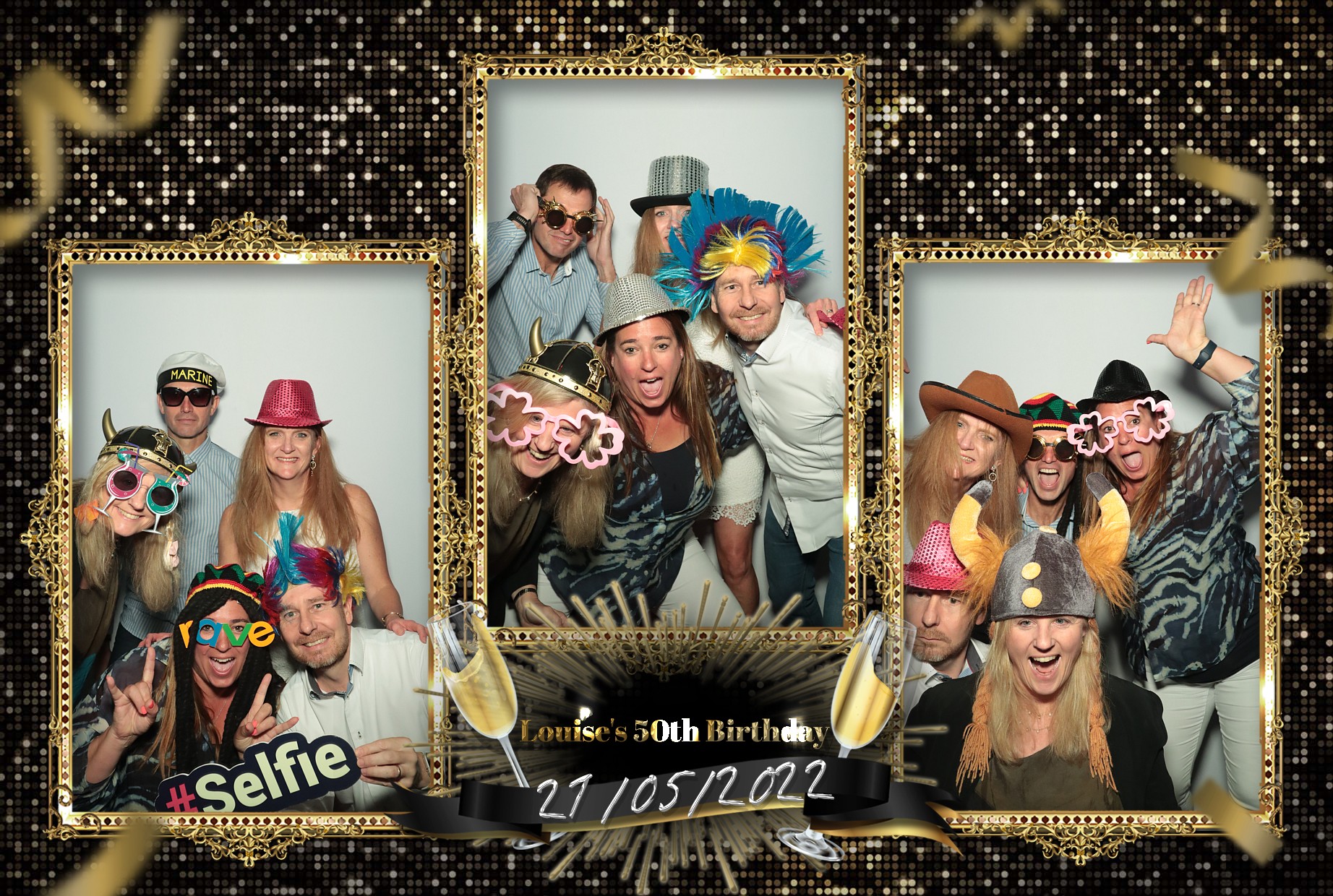 Louise's 50th Birthday | View more photos from the event at gallery.myphotoboothexperience.co.uk/u/MyPhotoBoothExperienceLtd/Louises-50th-Birthday