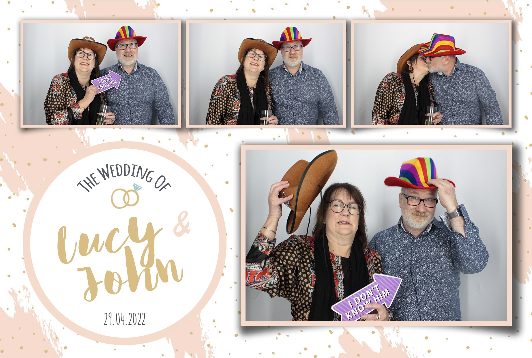 Lucy and John's Wedding  | View more photos from the event at gallery.myphotoboothexperience.co.uk/u/MyPhotoBoothExperienceLtd/Lucy-and-Johns-Wedding