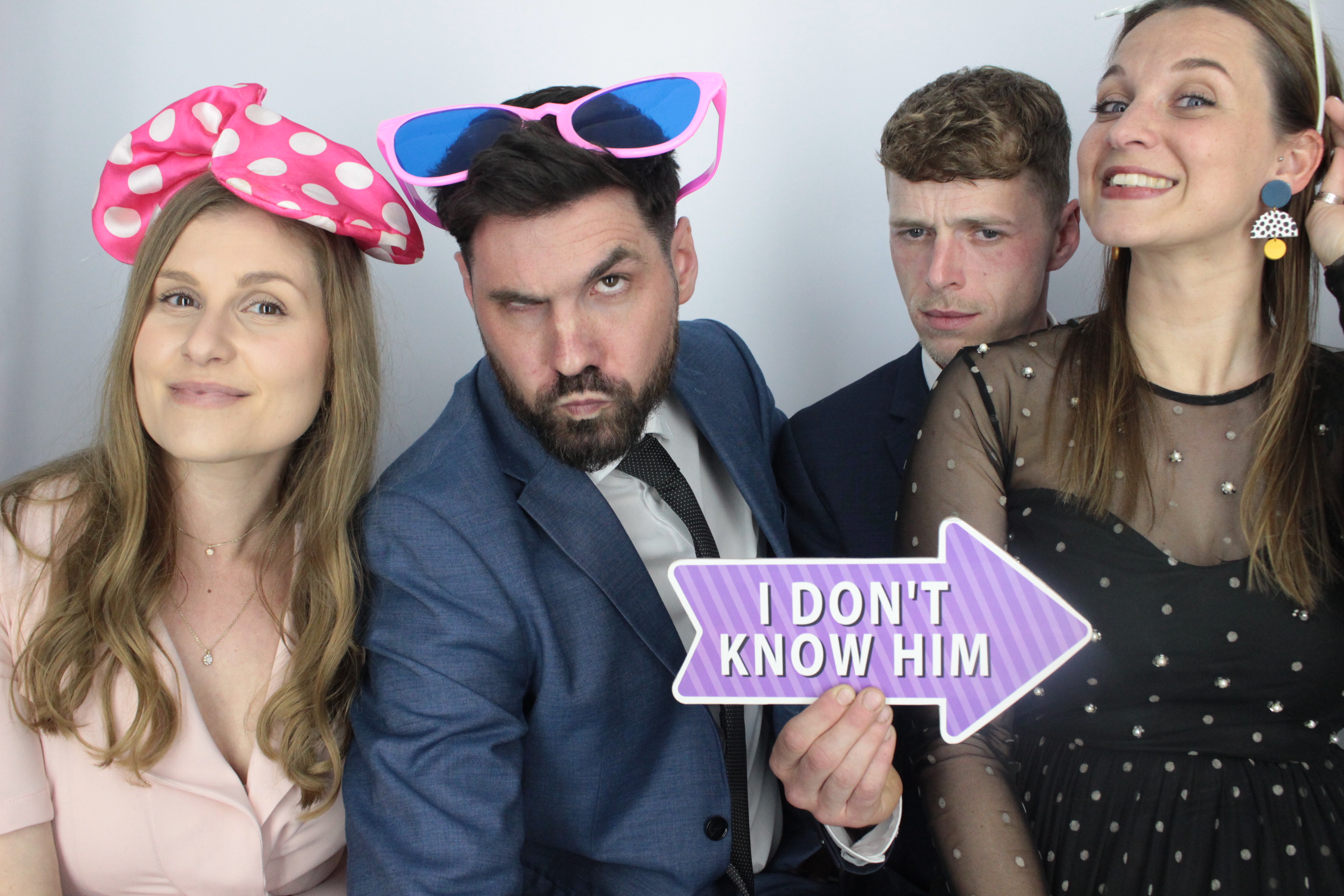 Lucy and John's Wedding  | View more photos from the event at gallery.myphotoboothexperience.co.uk/u/MyPhotoBoothExperienceLtd/Lucy-and-Johns-Wedding