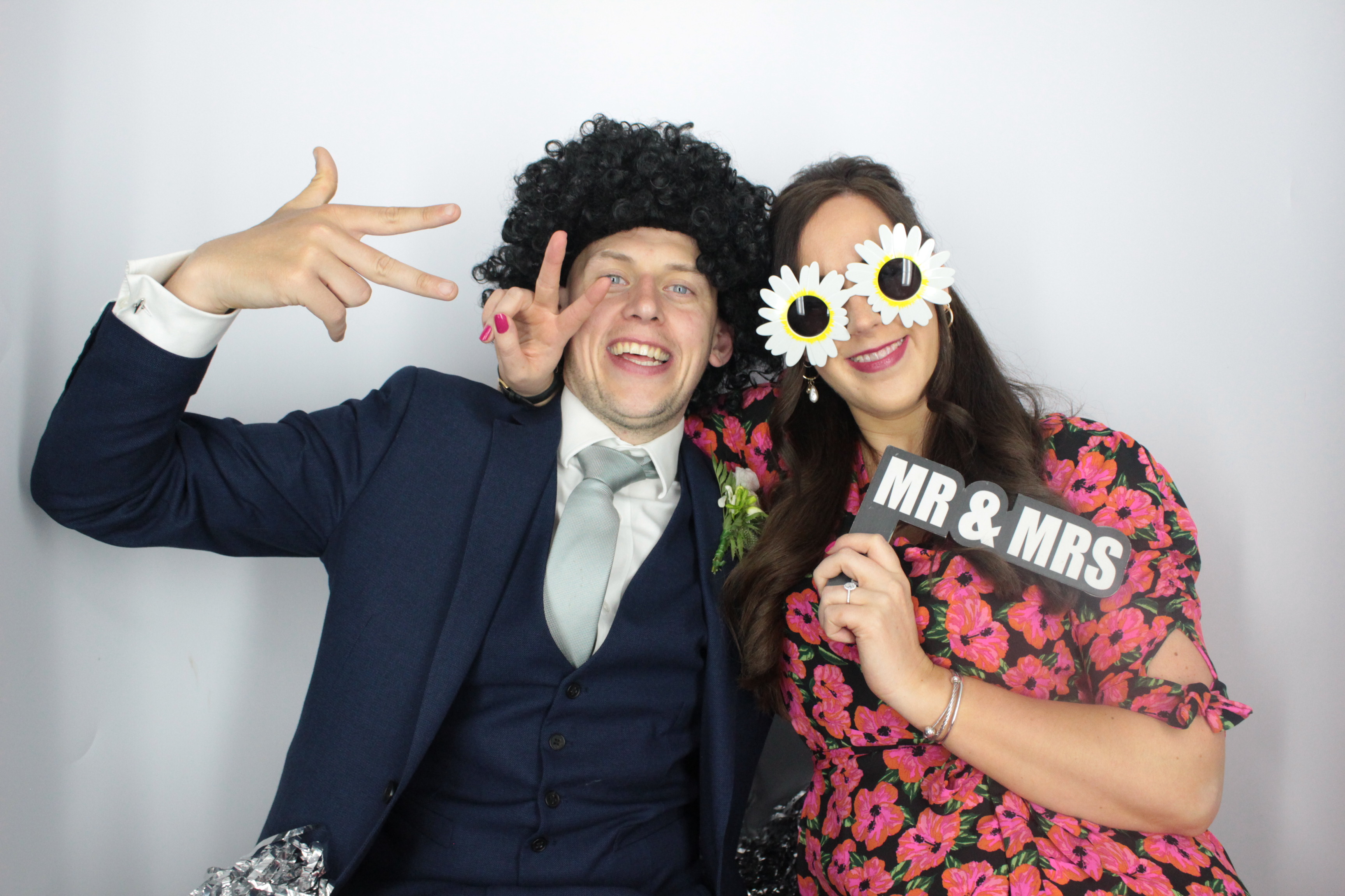 Lucy and John's Wedding  | View more photos from the event at gallery.myphotoboothexperience.co.uk/u/MyPhotoBoothExperienceLtd/Lucy-and-Johns-Wedding