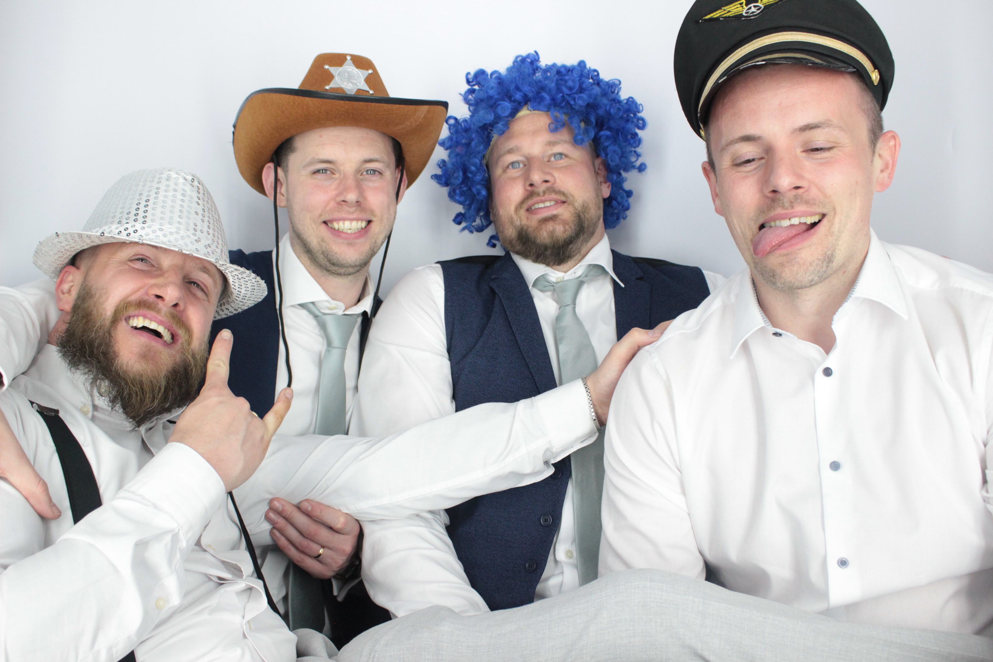 Lucy and John's Wedding  | View more photos from the event at gallery.myphotoboothexperience.co.uk/u/MyPhotoBoothExperienceLtd/Lucy-and-Johns-Wedding