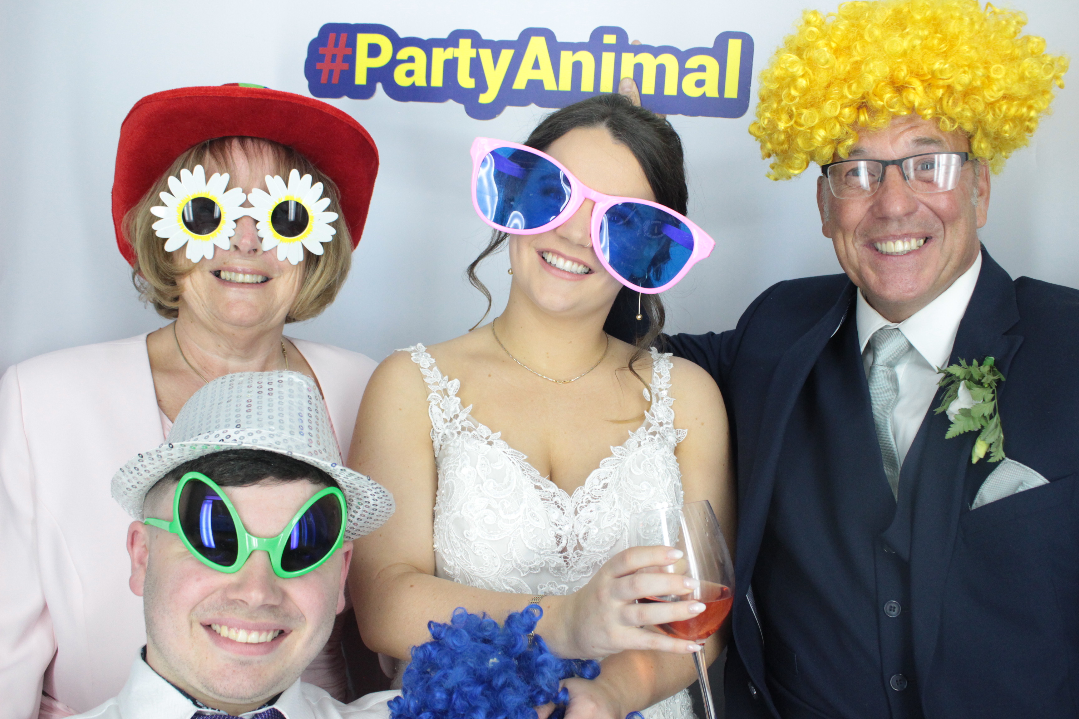Lucy and John's Wedding  | View more photos from the event at gallery.myphotoboothexperience.co.uk/u/MyPhotoBoothExperienceLtd/Lucy-and-Johns-Wedding