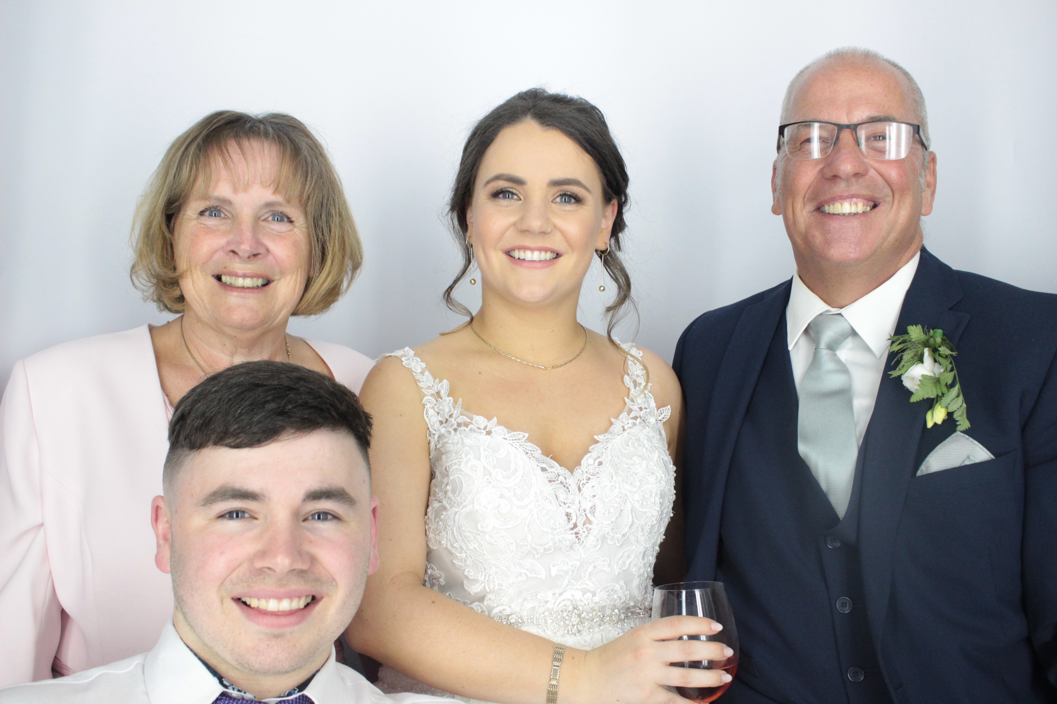 Lucy and John's Wedding  | View more photos from the event at gallery.myphotoboothexperience.co.uk/u/MyPhotoBoothExperienceLtd/Lucy-and-Johns-Wedding