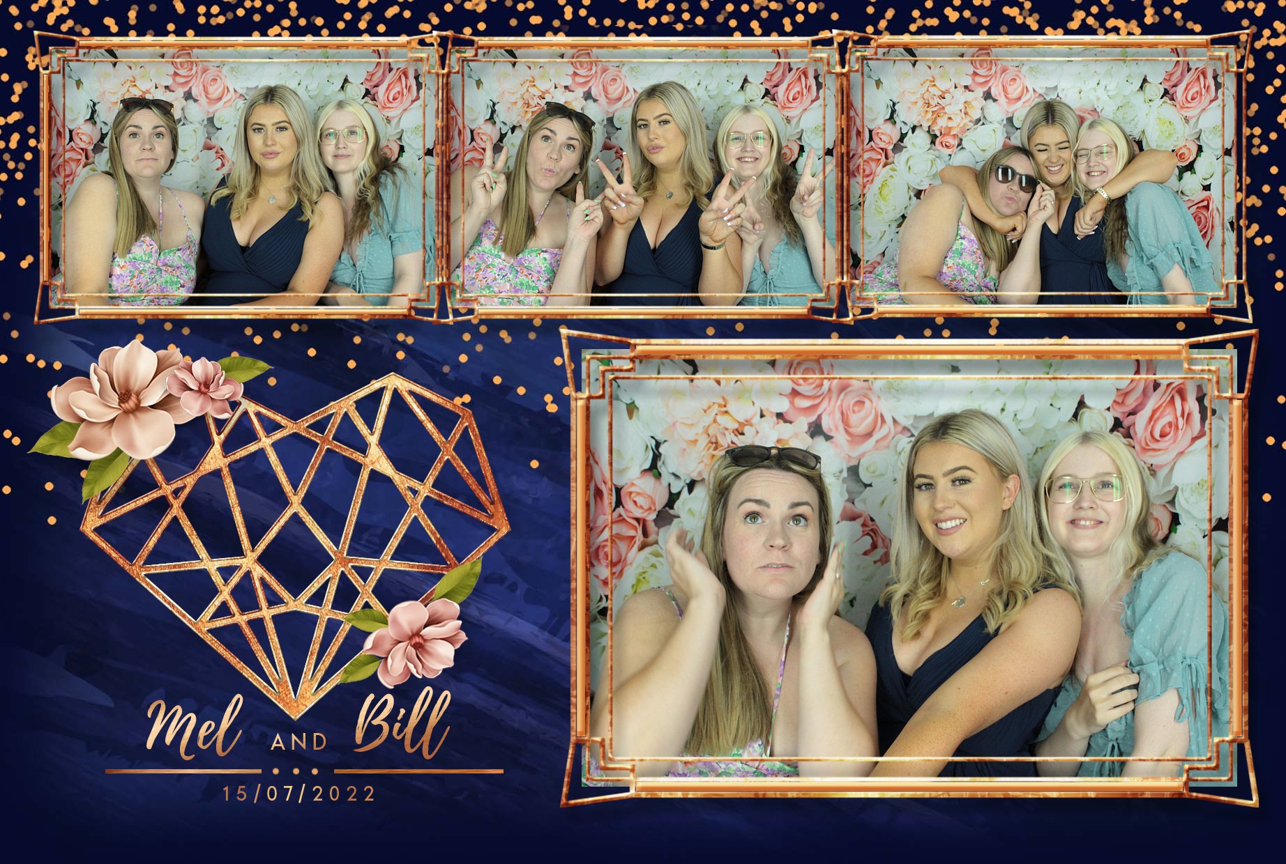Mel & Bill's Wedding  | View more photos from the event at gallery.myphotoboothexperience.co.uk/u/MyPhotoBoothExperienceLtd/Mel-Bills-Wedding
