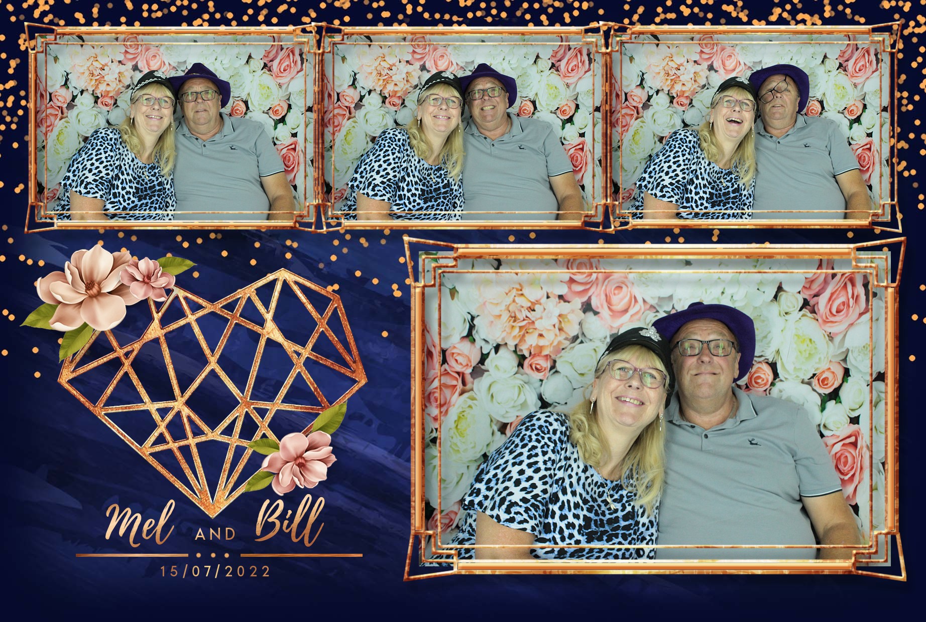 Mel & Bill's Wedding  | View more photos from the event at gallery.myphotoboothexperience.co.uk/u/MyPhotoBoothExperienceLtd/Mel-Bills-Wedding