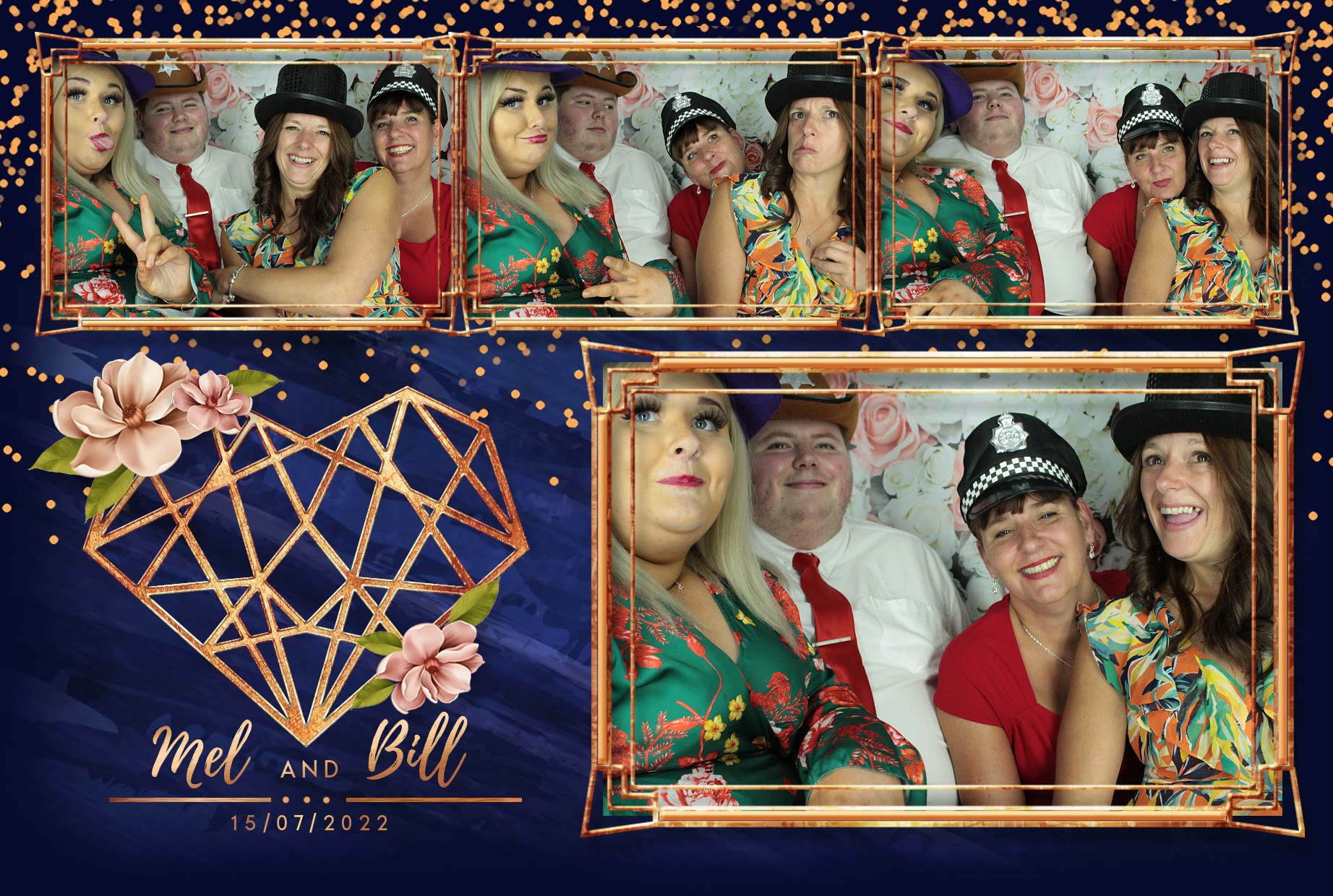Mel & Bill's Wedding  | View more photos from the event at gallery.myphotoboothexperience.co.uk/u/MyPhotoBoothExperienceLtd/Mel-Bills-Wedding