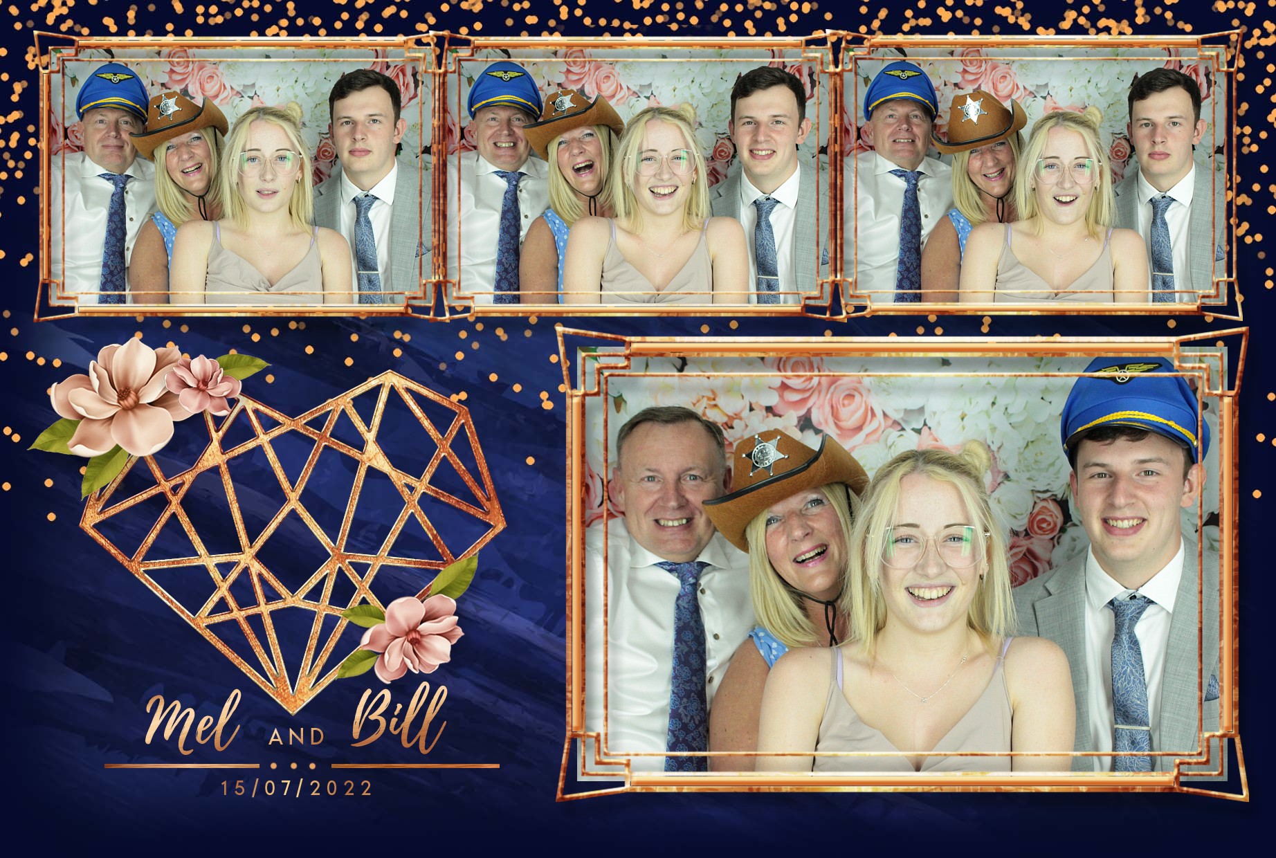 Mel & Bill's Wedding  | View more photos from the event at gallery.myphotoboothexperience.co.uk/u/MyPhotoBoothExperienceLtd/Mel-Bills-Wedding