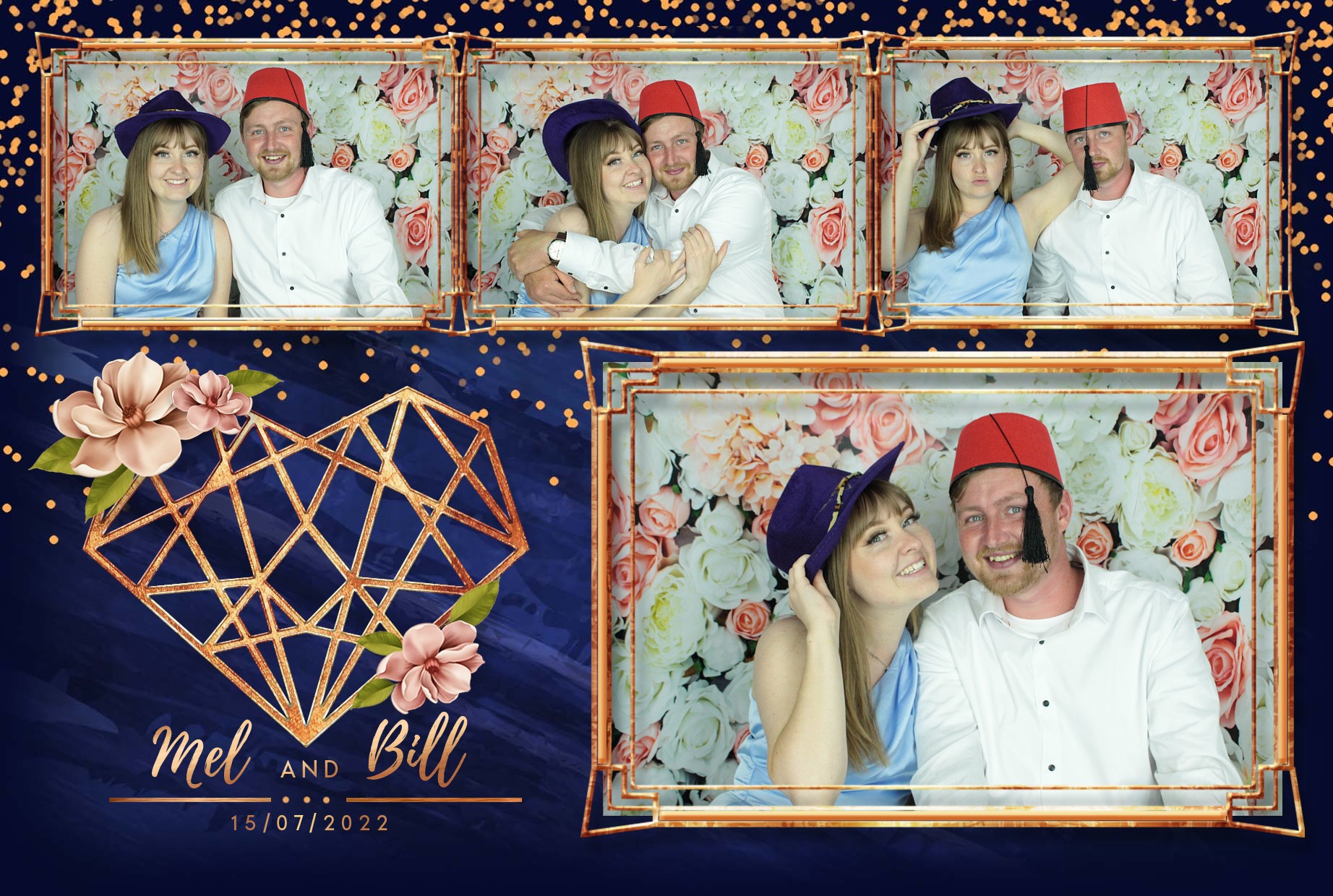 Mel & Bill's Wedding  | View more photos from the event at gallery.myphotoboothexperience.co.uk/u/MyPhotoBoothExperienceLtd/Mel-Bills-Wedding