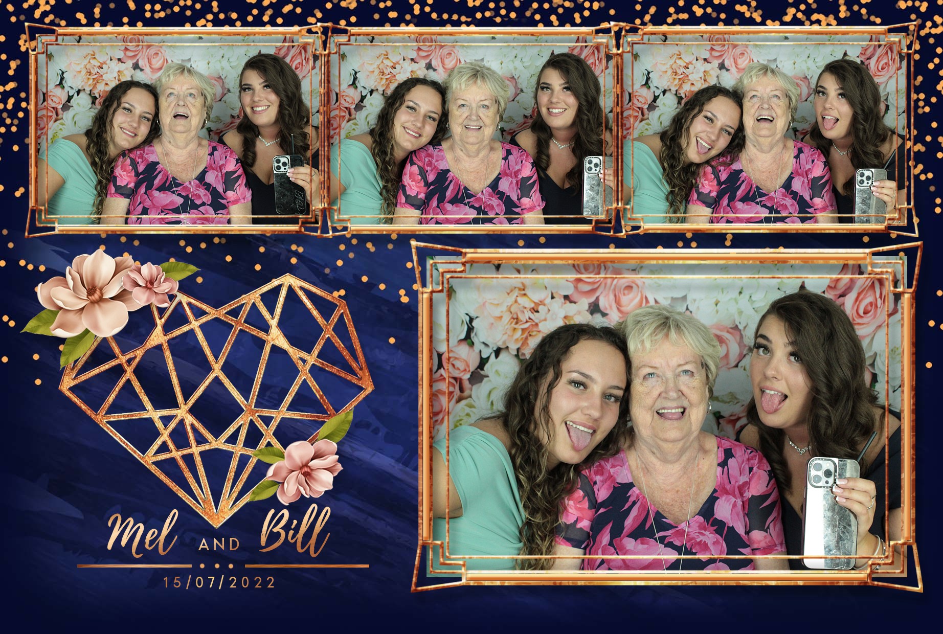 Mel & Bill's Wedding  | View more photos from the event at gallery.myphotoboothexperience.co.uk/u/MyPhotoBoothExperienceLtd/Mel-Bills-Wedding