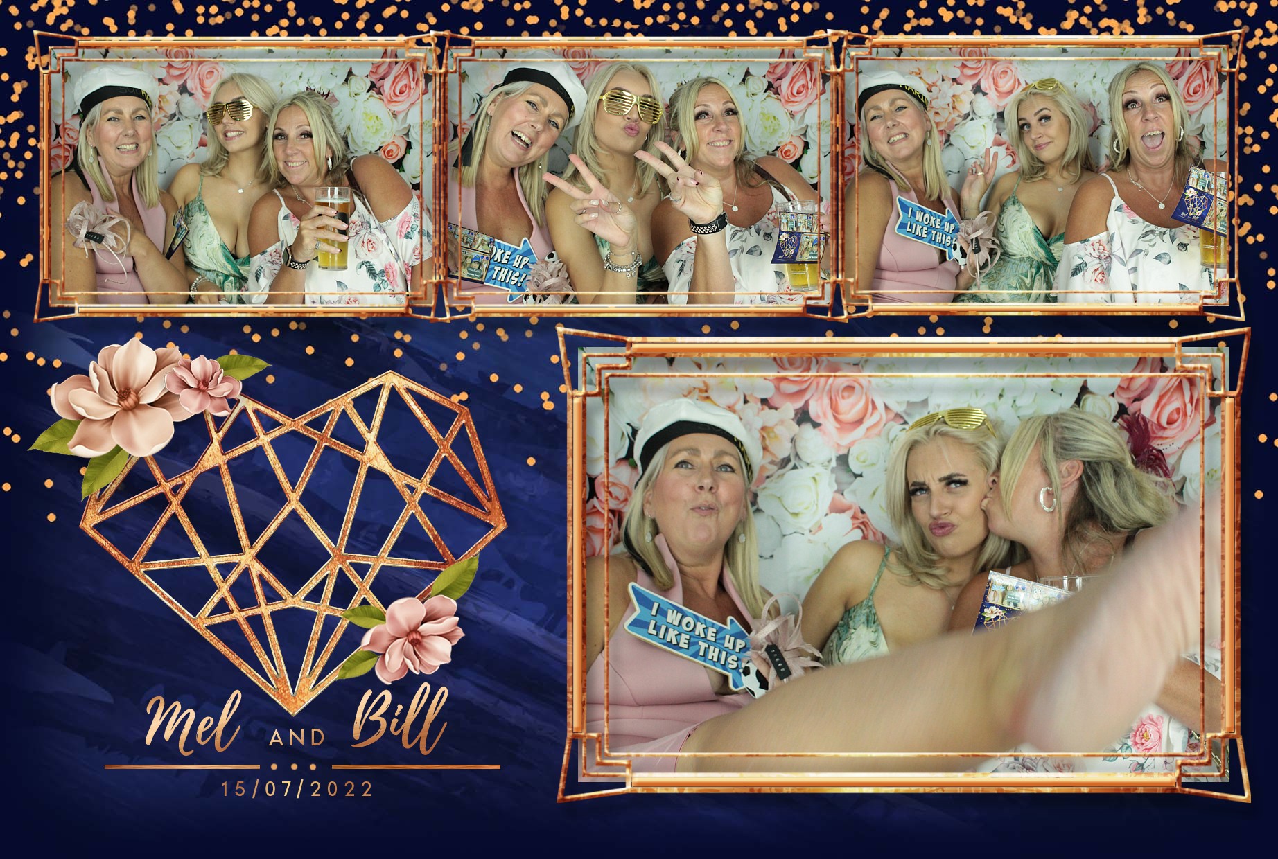 Mel & Bill's Wedding  | View more photos from the event at gallery.myphotoboothexperience.co.uk/u/MyPhotoBoothExperienceLtd/Mel-Bills-Wedding