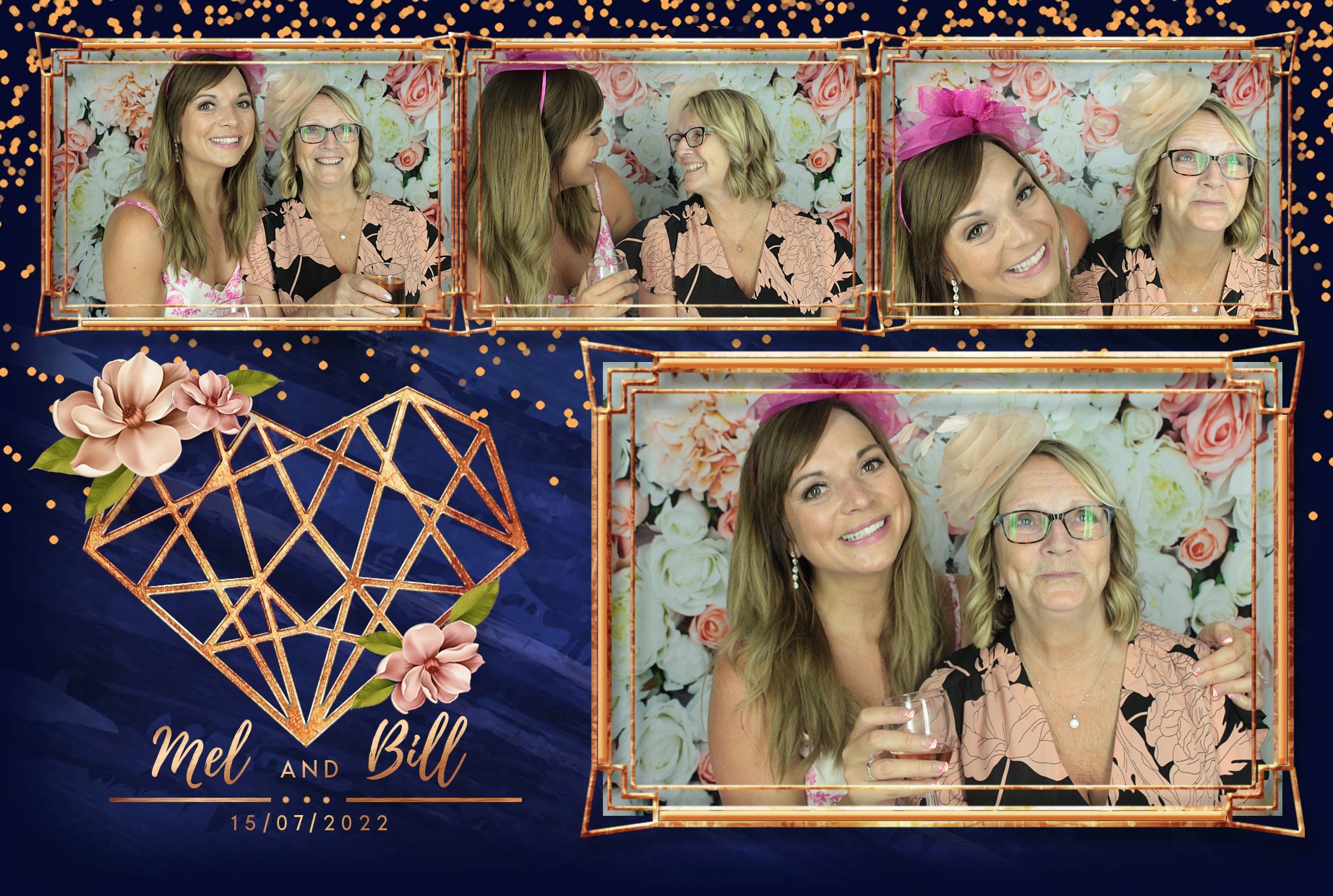 Mel & Bill's Wedding  | View more photos from the event at gallery.myphotoboothexperience.co.uk/u/MyPhotoBoothExperienceLtd/Mel-Bills-Wedding
