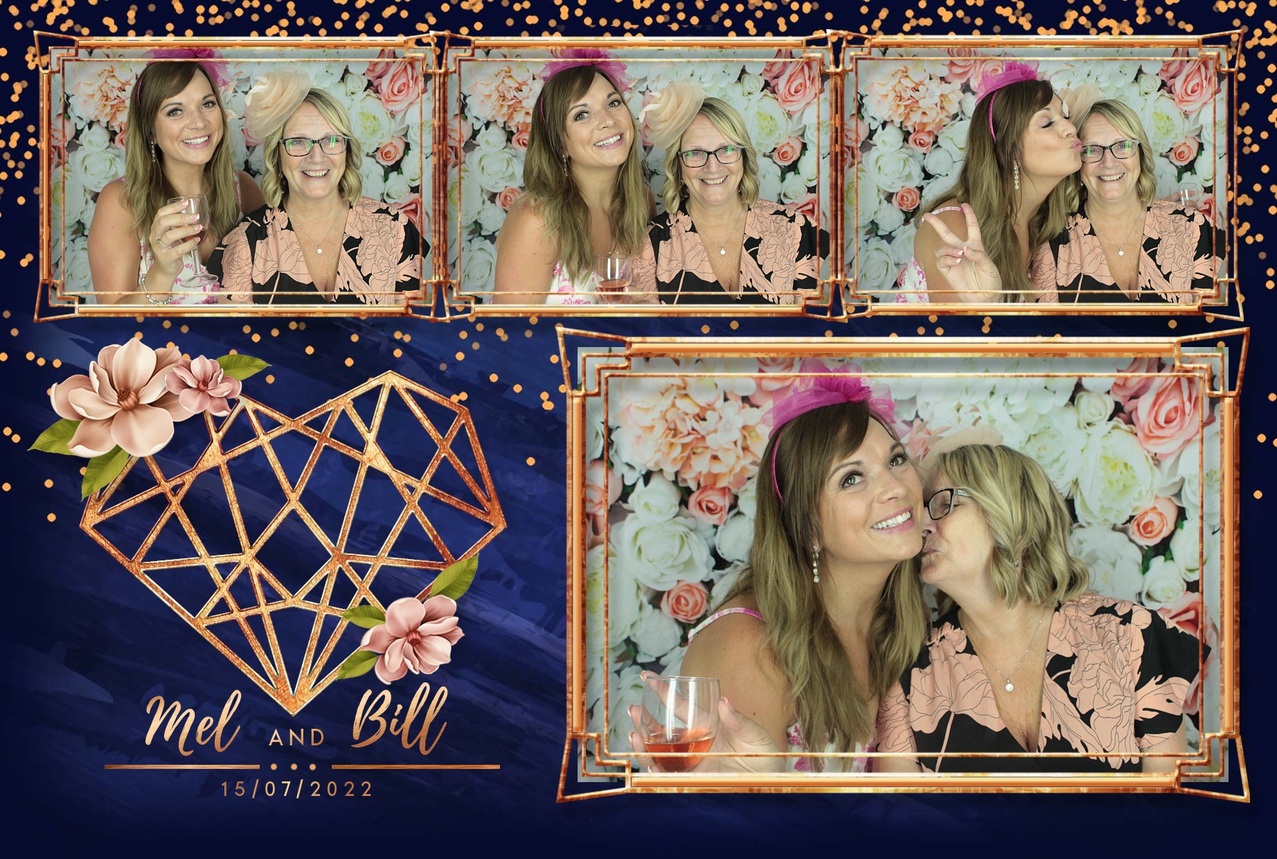 Mel & Bill's Wedding  | View more photos from the event at gallery.myphotoboothexperience.co.uk/u/MyPhotoBoothExperienceLtd/Mel-Bills-Wedding