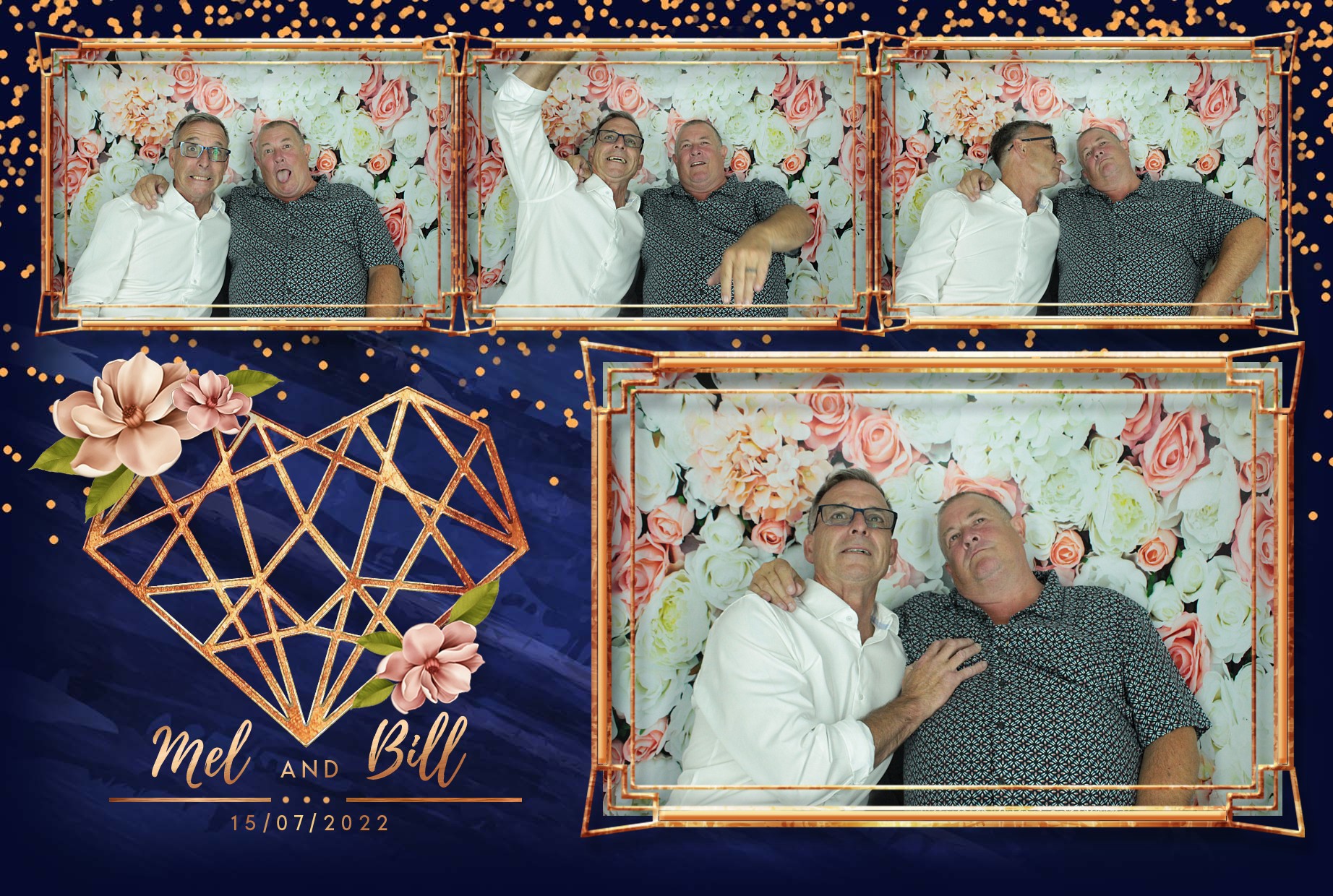 Mel & Bill's Wedding  | View more photos from the event at gallery.myphotoboothexperience.co.uk/u/MyPhotoBoothExperienceLtd/Mel-Bills-Wedding