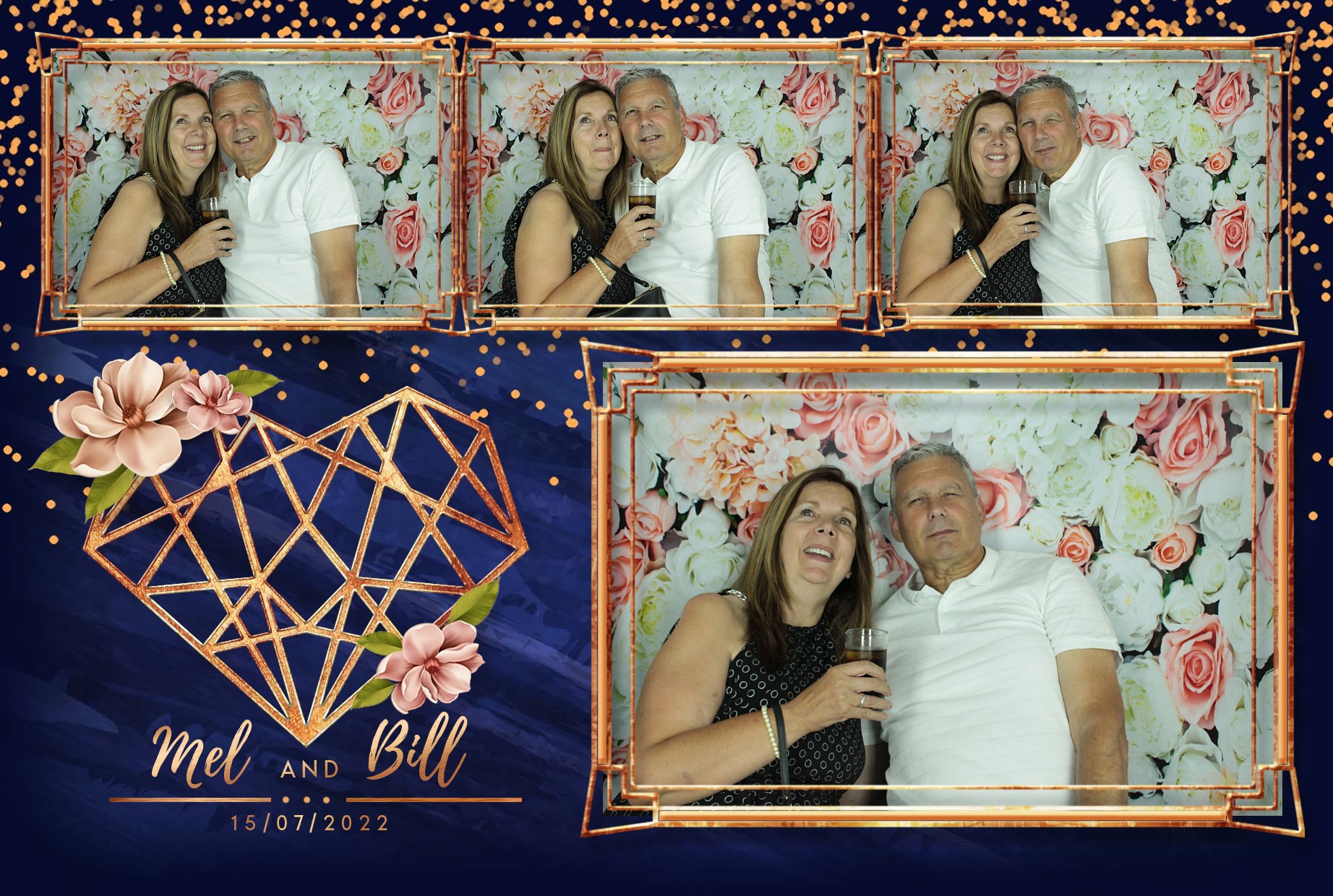 Mel & Bill's Wedding  | View more photos from the event at gallery.myphotoboothexperience.co.uk/u/MyPhotoBoothExperienceLtd/Mel-Bills-Wedding