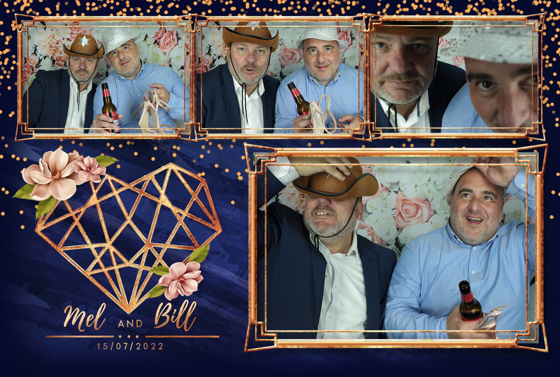 Mel & Bill's Wedding  | View more photos from the event at gallery.myphotoboothexperience.co.uk/u/MyPhotoBoothExperienceLtd/Mel-Bills-Wedding