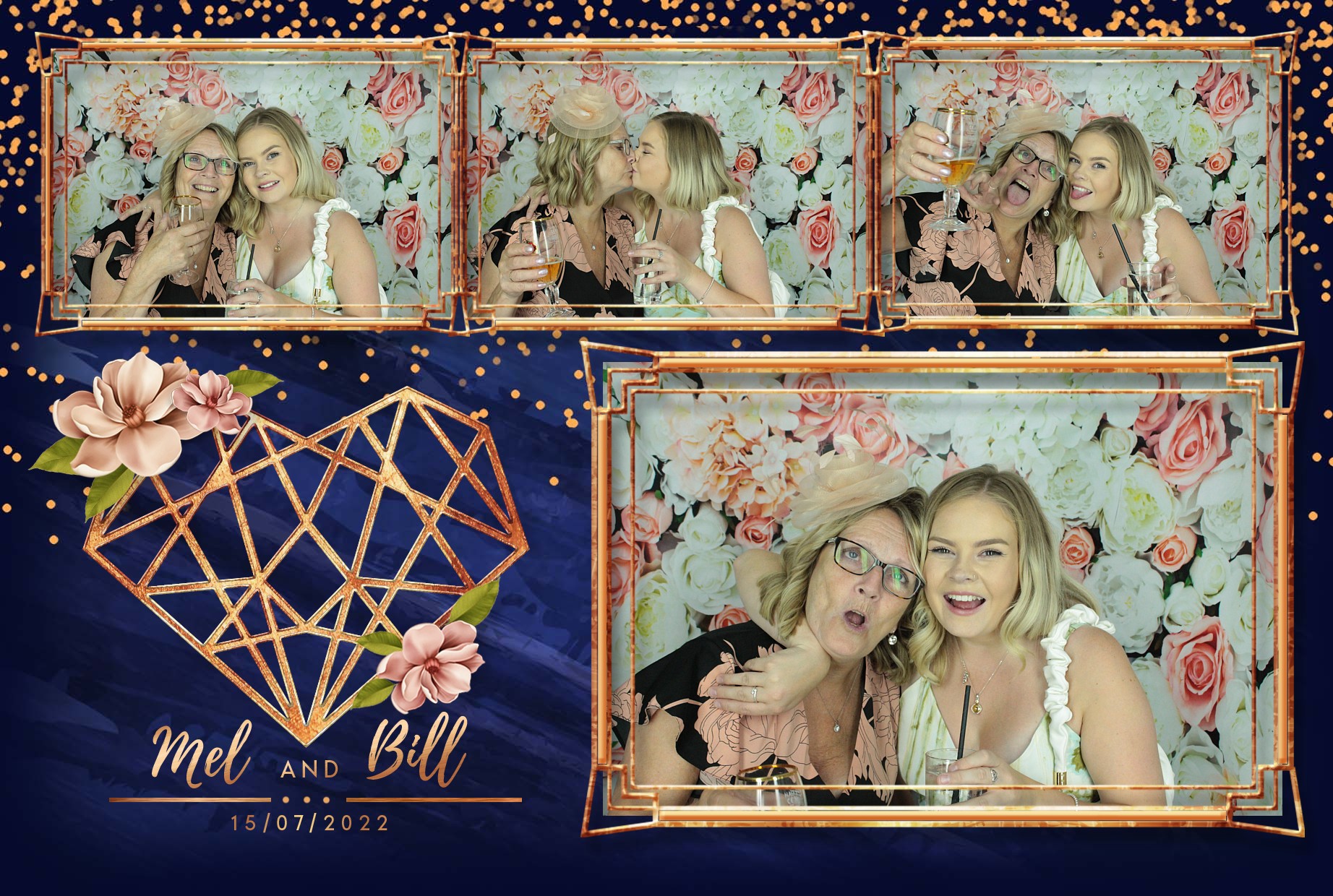 Mel & Bill's Wedding  | View more photos from the event at gallery.myphotoboothexperience.co.uk/u/MyPhotoBoothExperienceLtd/Mel-Bills-Wedding