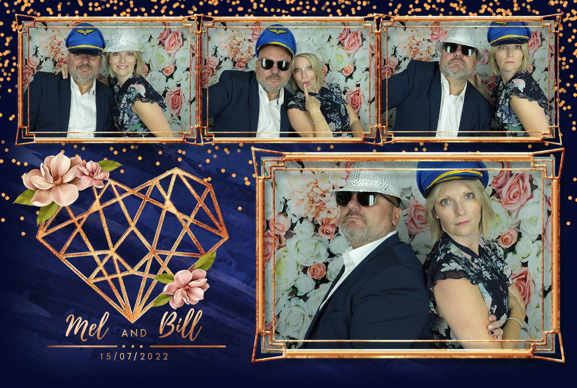 Mel & Bill's Wedding  | View more photos from the event at gallery.myphotoboothexperience.co.uk/u/MyPhotoBoothExperienceLtd/Mel-Bills-Wedding