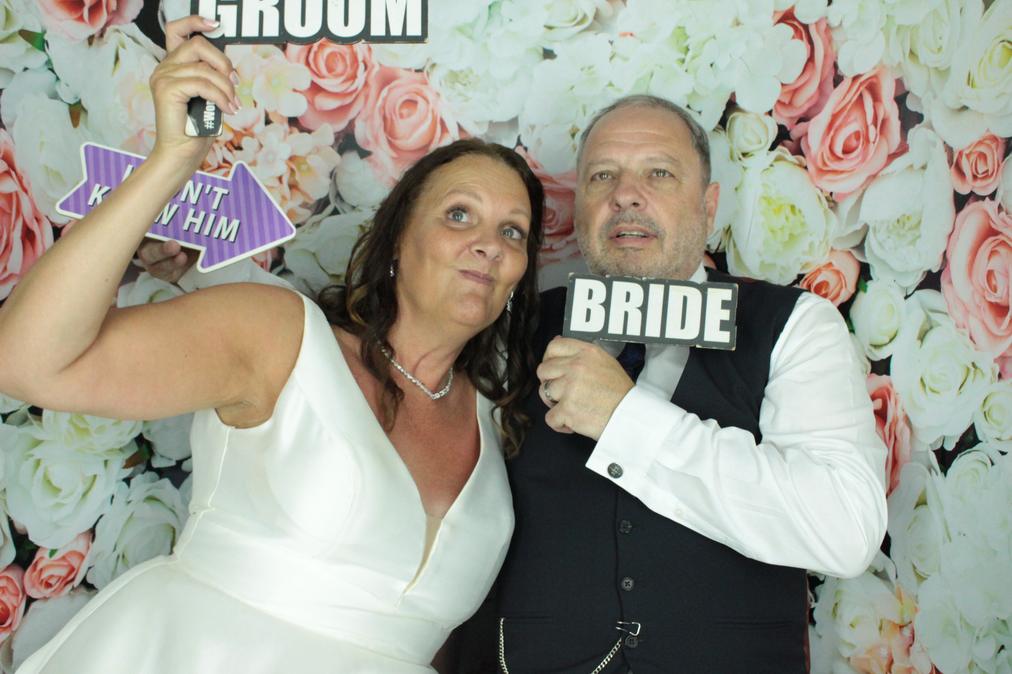 Mel & Bill's Wedding  | View more photos from the event at gallery.myphotoboothexperience.co.uk/u/MyPhotoBoothExperienceLtd/Mel-Bills-Wedding