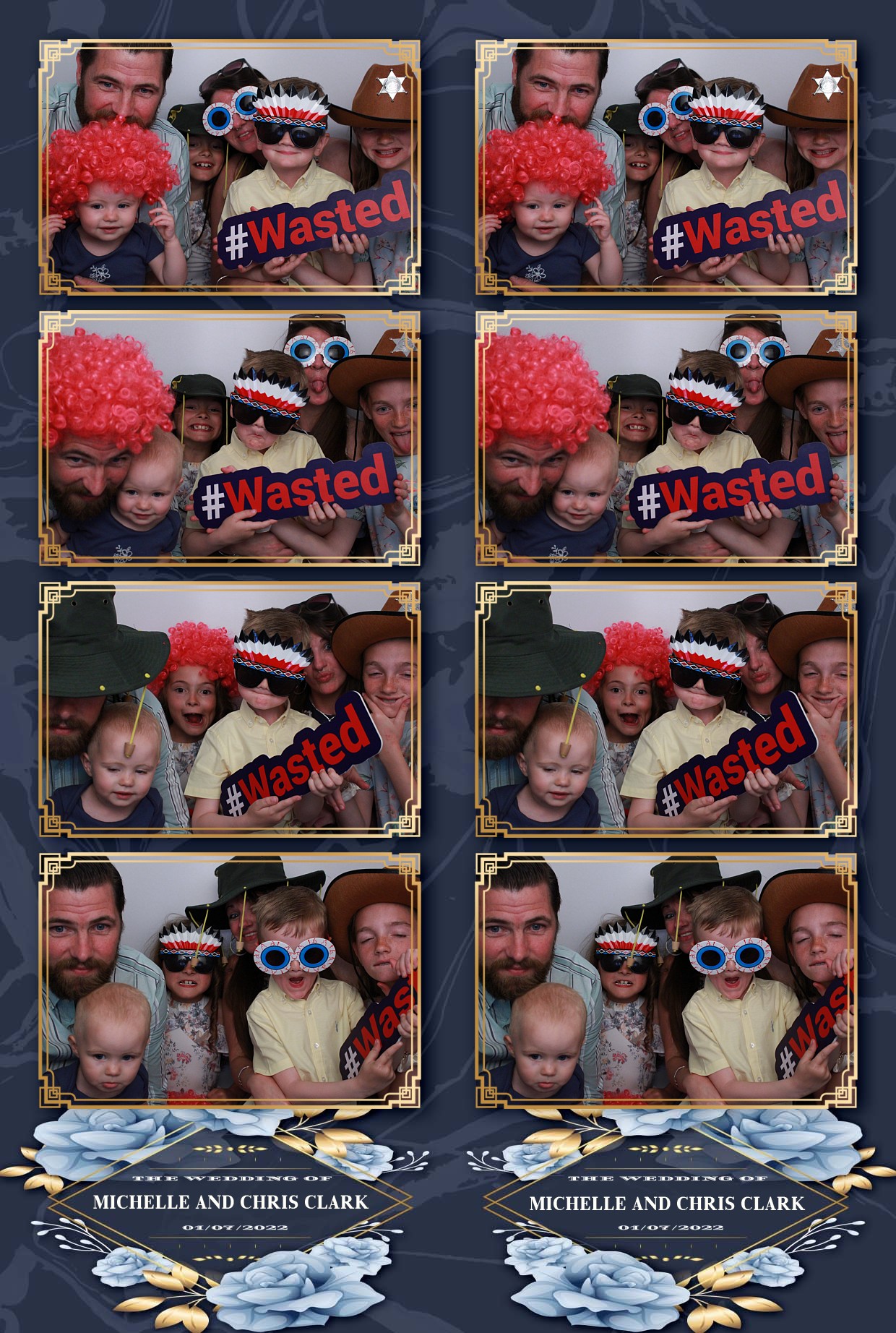 Michelle & Chris's Wedding  | View more photos from the event at gallery.myphotoboothexperience.co.uk/u/MyPhotoBoothExperienceLtd/Michelle-Chriss-Wedding