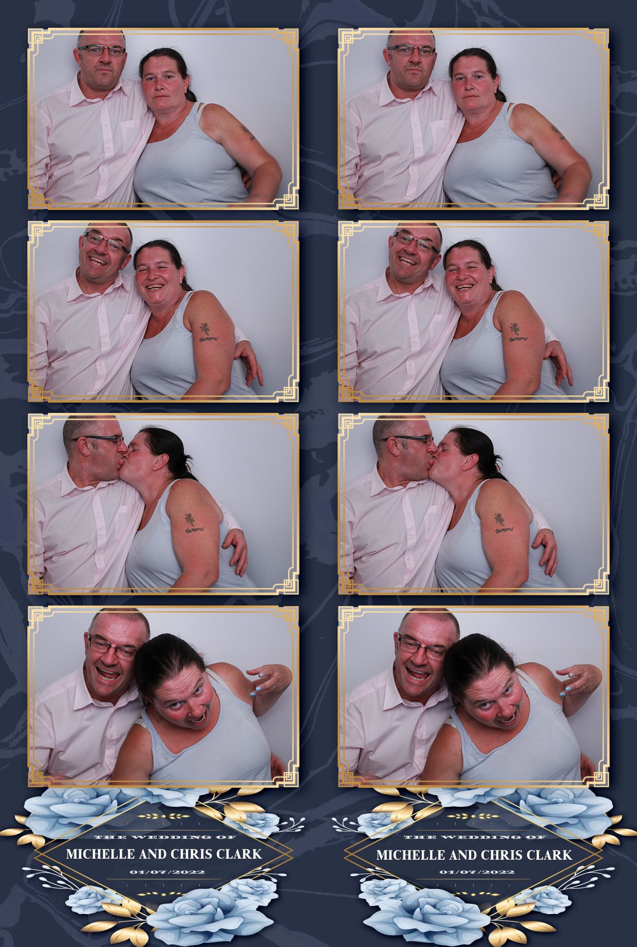 Michelle & Chris's Wedding  | View more photos from the event at gallery.myphotoboothexperience.co.uk/u/MyPhotoBoothExperienceLtd/Michelle-Chriss-Wedding