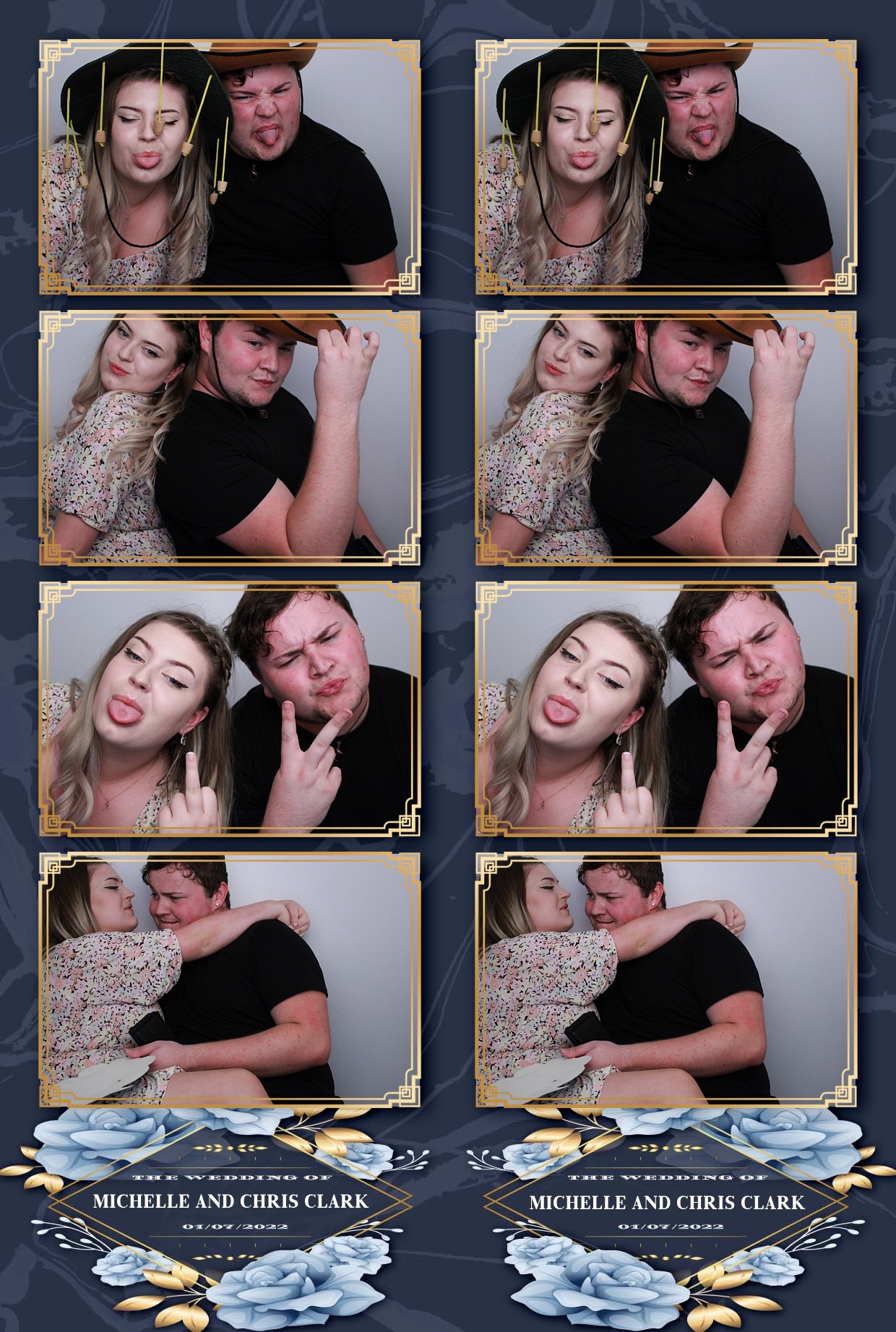 Michelle & Chris's Wedding  | View more photos from the event at gallery.myphotoboothexperience.co.uk/u/MyPhotoBoothExperienceLtd/Michelle-Chriss-Wedding