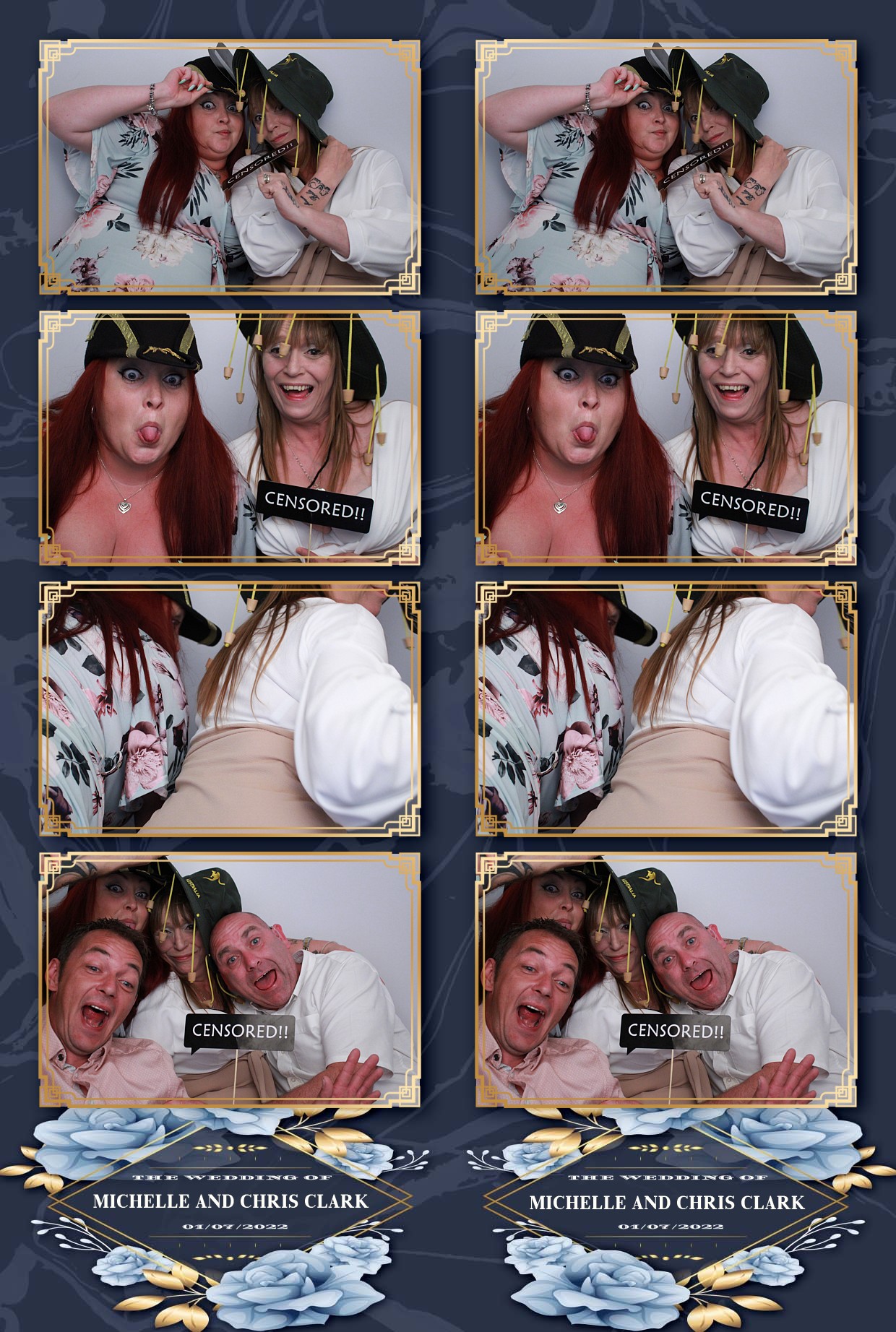 Michelle & Chris's Wedding  | View more photos from the event at gallery.myphotoboothexperience.co.uk/u/MyPhotoBoothExperienceLtd/Michelle-Chriss-Wedding