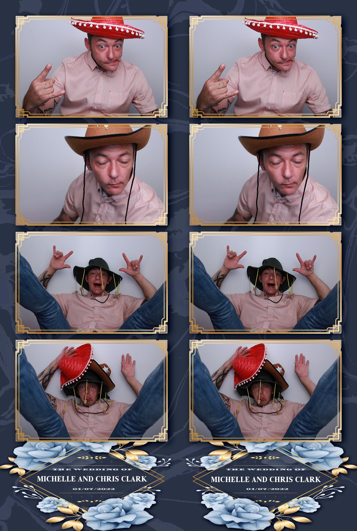 Michelle & Chris's Wedding  | View more photos from the event at gallery.myphotoboothexperience.co.uk/u/MyPhotoBoothExperienceLtd/Michelle-Chriss-Wedding