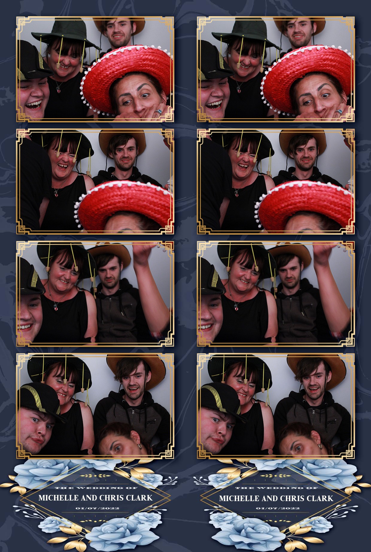 Michelle & Chris's Wedding  | View more photos from the event at gallery.myphotoboothexperience.co.uk/u/MyPhotoBoothExperienceLtd/Michelle-Chriss-Wedding