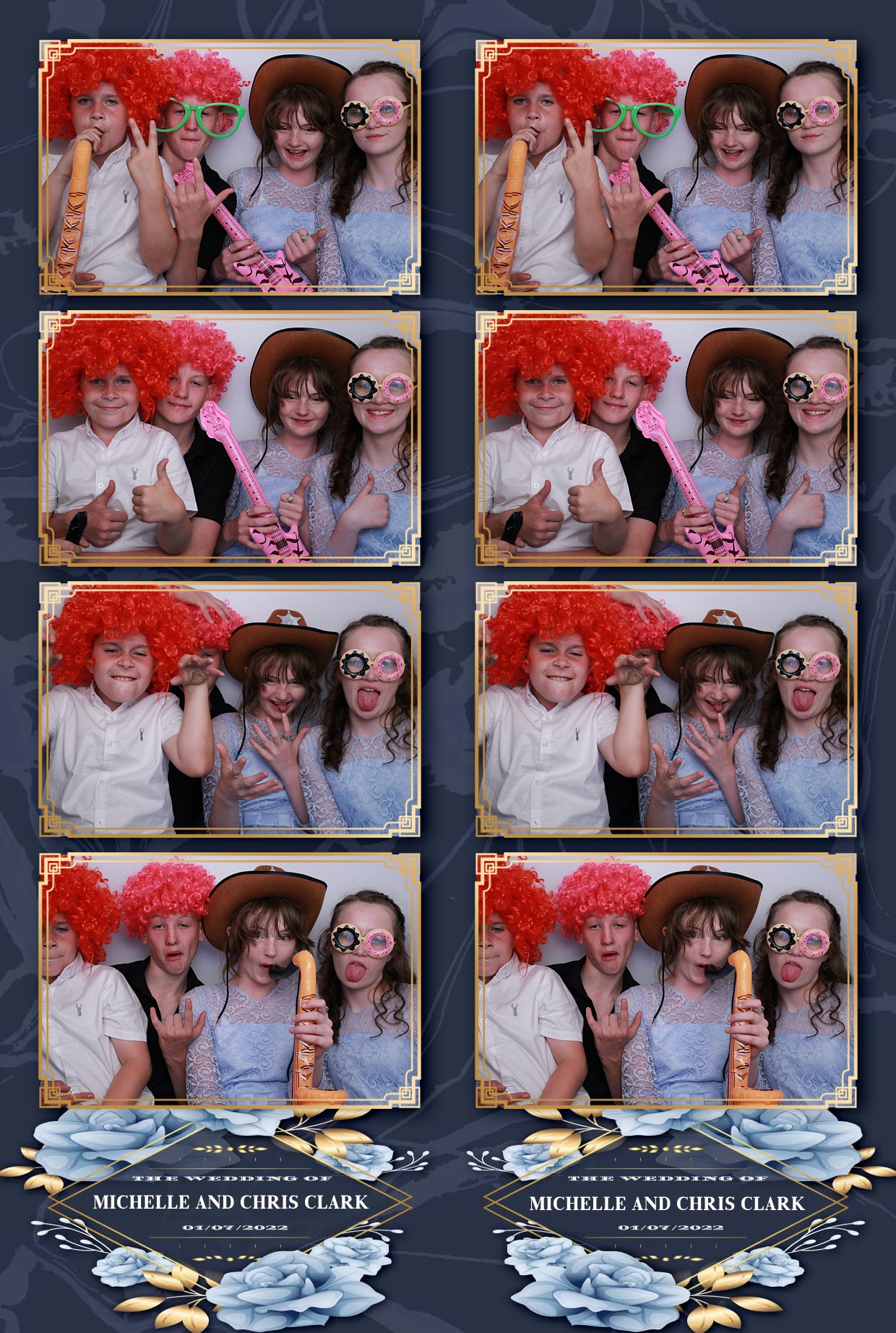 Michelle & Chris's Wedding  | View more photos from the event at gallery.myphotoboothexperience.co.uk/u/MyPhotoBoothExperienceLtd/Michelle-Chriss-Wedding
