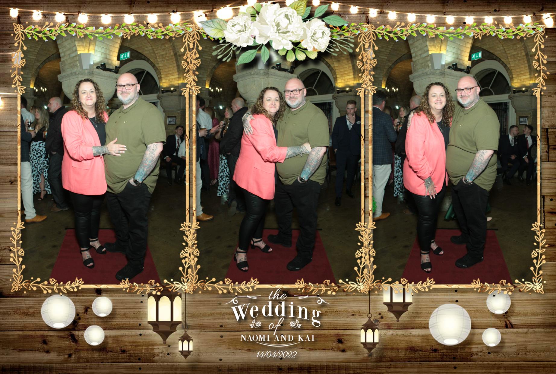 Naomi & Kai's Wedding | View more photos from the event at gallery.myphotoboothexperience.co.uk/u/MyPhotoBoothExperienceLtd/Naomi-Kais-Wedding