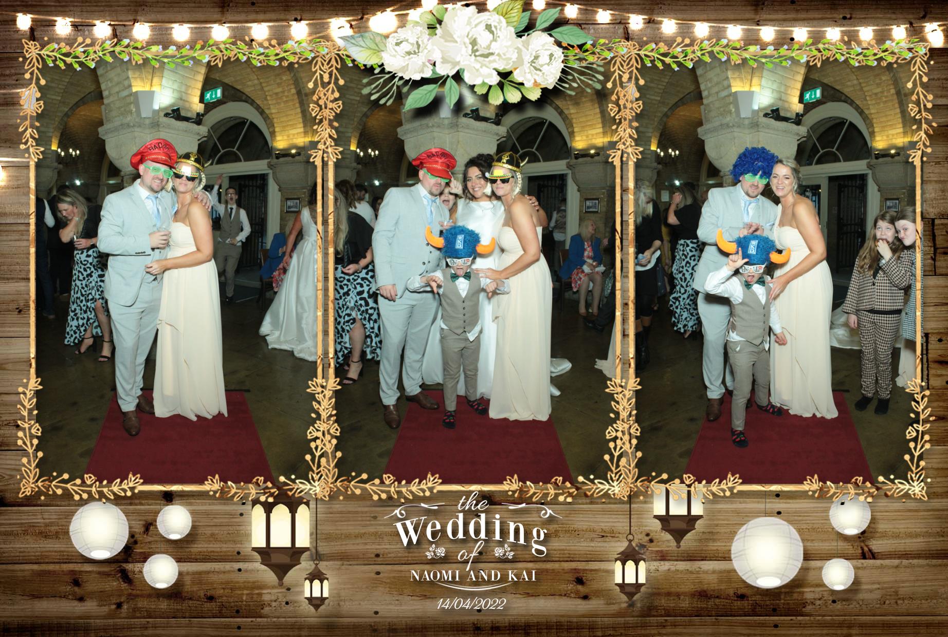 Naomi & Kai's Wedding | View more photos from the event at gallery.myphotoboothexperience.co.uk/u/MyPhotoBoothExperienceLtd/Naomi-Kais-Wedding