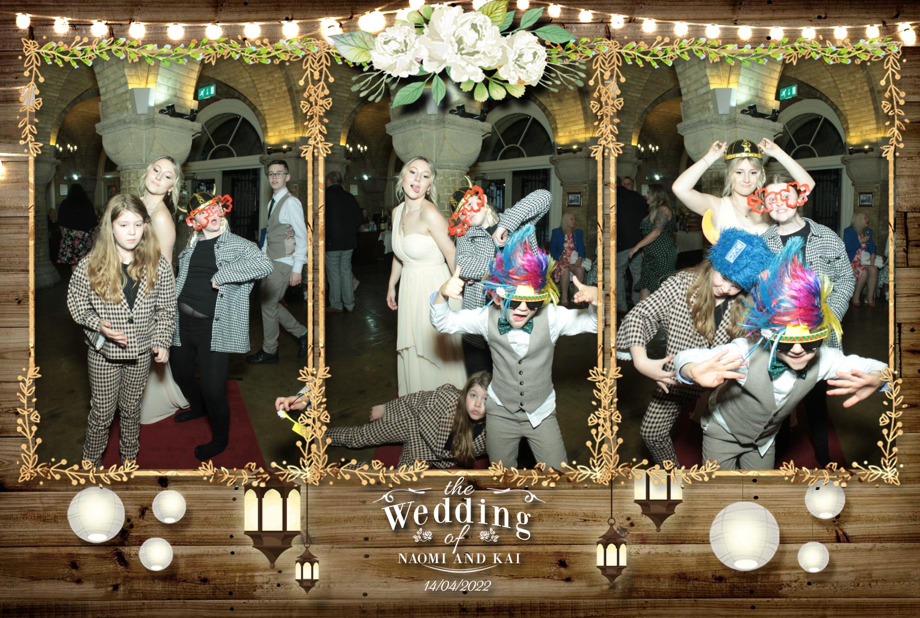 Naomi & Kai's Wedding | View more photos from the event at gallery.myphotoboothexperience.co.uk/u/MyPhotoBoothExperienceLtd/Naomi-Kais-Wedding