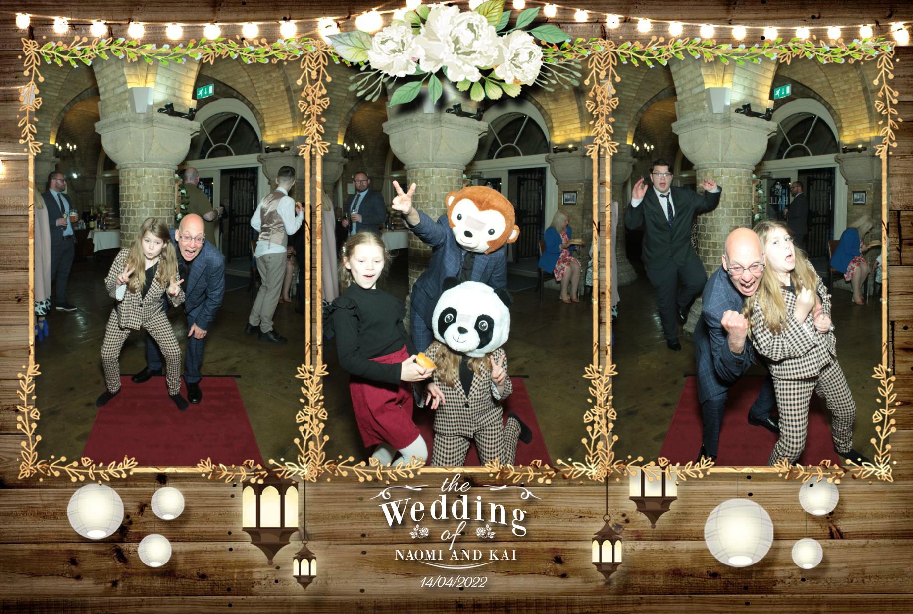 Naomi & Kai's Wedding | View more photos from the event at gallery.myphotoboothexperience.co.uk/u/MyPhotoBoothExperienceLtd/Naomi-Kais-Wedding