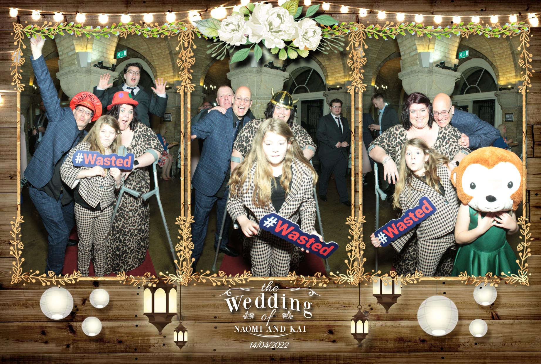 Naomi & Kai's Wedding | View more photos from the event at gallery.myphotoboothexperience.co.uk/u/MyPhotoBoothExperienceLtd/Naomi-Kais-Wedding