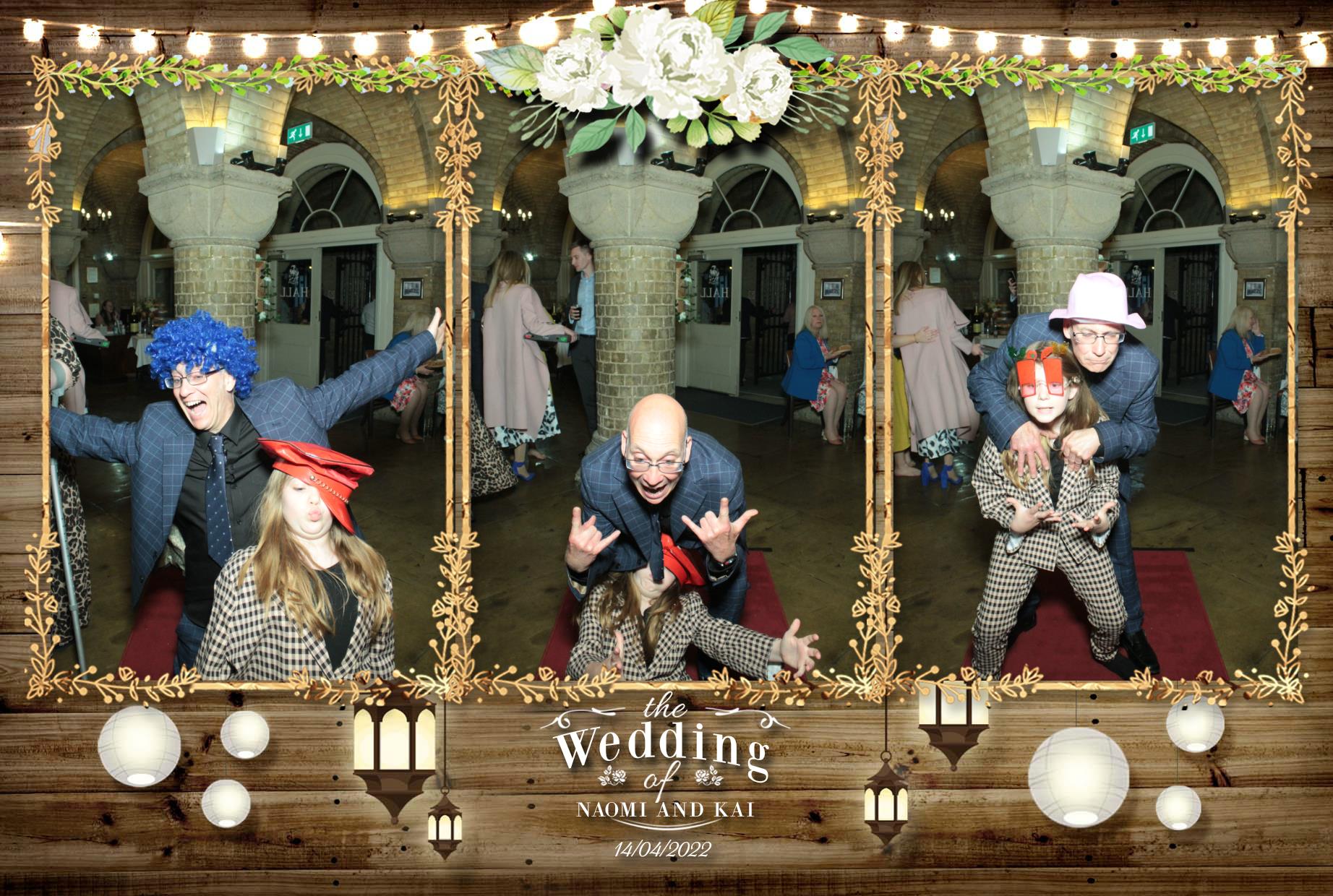 Naomi & Kai's Wedding | View more photos from the event at gallery.myphotoboothexperience.co.uk/u/MyPhotoBoothExperienceLtd/Naomi-Kais-Wedding