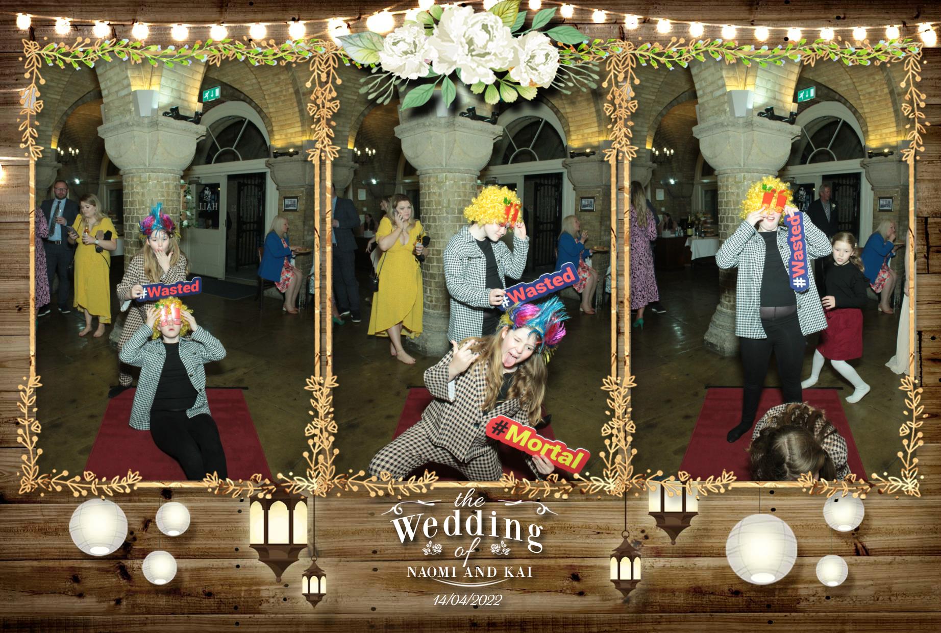 Naomi & Kai's Wedding | View more photos from the event at gallery.myphotoboothexperience.co.uk/u/MyPhotoBoothExperienceLtd/Naomi-Kais-Wedding