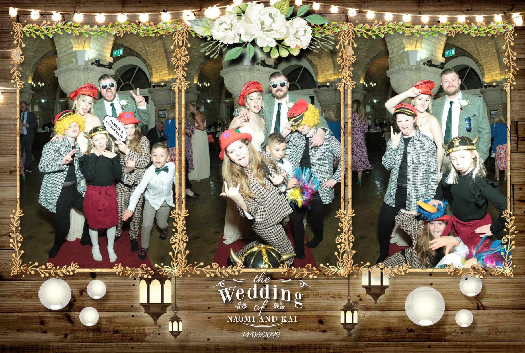 Naomi & Kai's Wedding | View more photos from the event at gallery.myphotoboothexperience.co.uk/u/MyPhotoBoothExperienceLtd/Naomi-Kais-Wedding