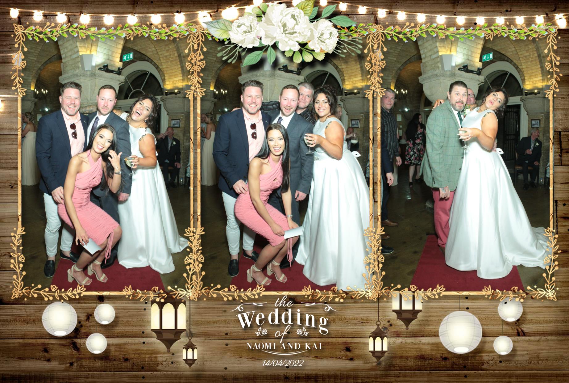Naomi & Kai's Wedding | View more photos from the event at gallery.myphotoboothexperience.co.uk/u/MyPhotoBoothExperienceLtd/Naomi-Kais-Wedding