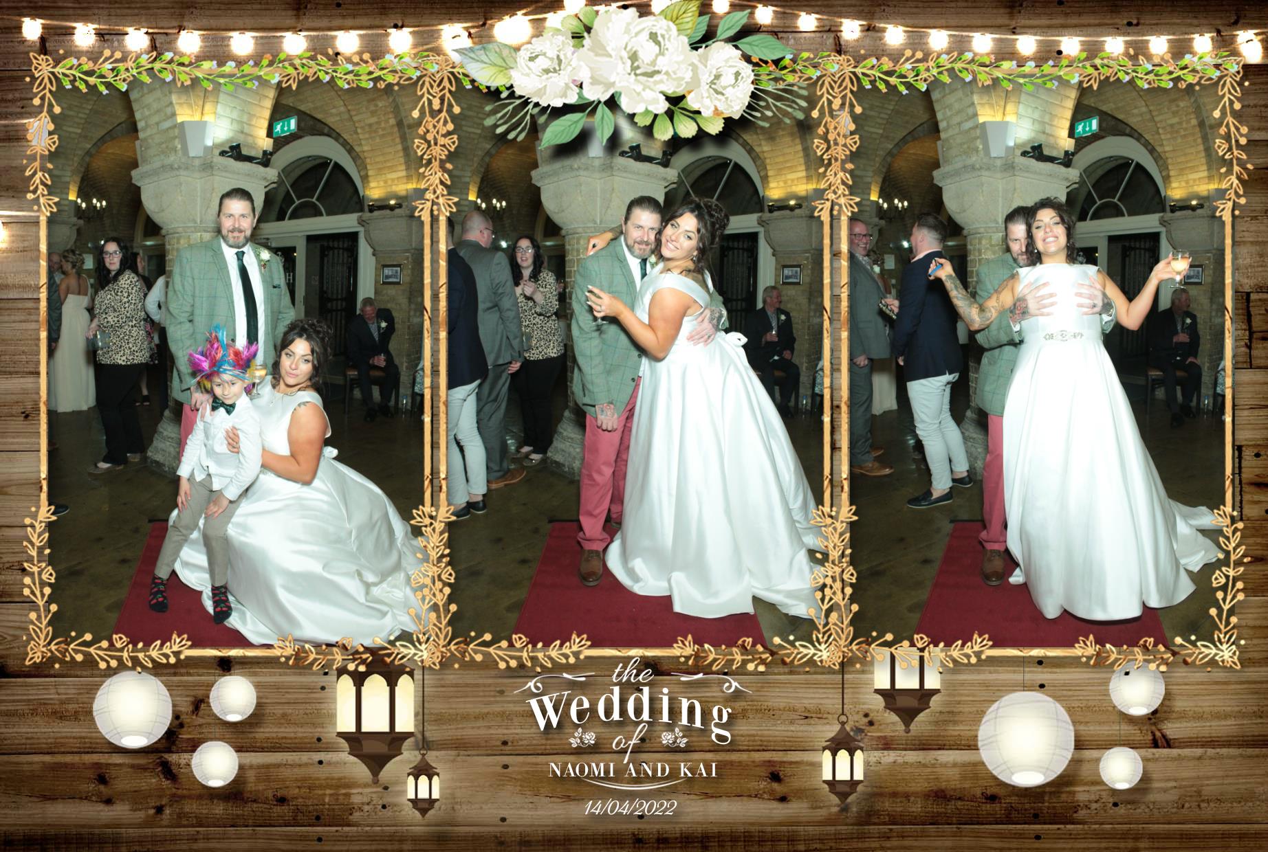 Naomi & Kai's Wedding | View more photos from the event at gallery.myphotoboothexperience.co.uk/u/MyPhotoBoothExperienceLtd/Naomi-Kais-Wedding