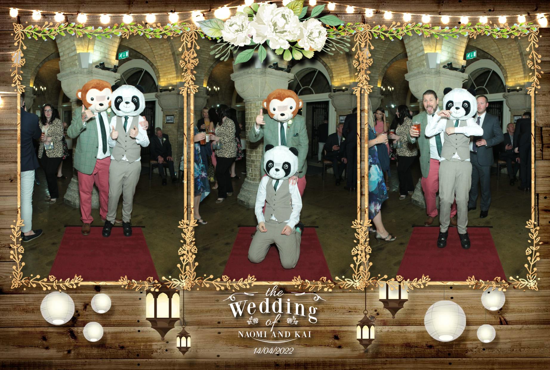Naomi & Kai's Wedding | View more photos from the event at gallery.myphotoboothexperience.co.uk/u/MyPhotoBoothExperienceLtd/Naomi-Kais-Wedding