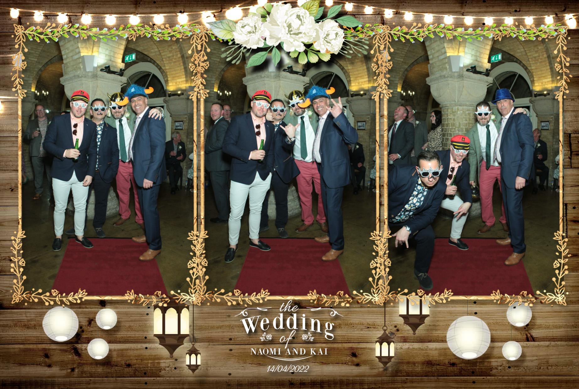 Naomi & Kai's Wedding | View more photos from the event at gallery.myphotoboothexperience.co.uk/u/MyPhotoBoothExperienceLtd/Naomi-Kais-Wedding