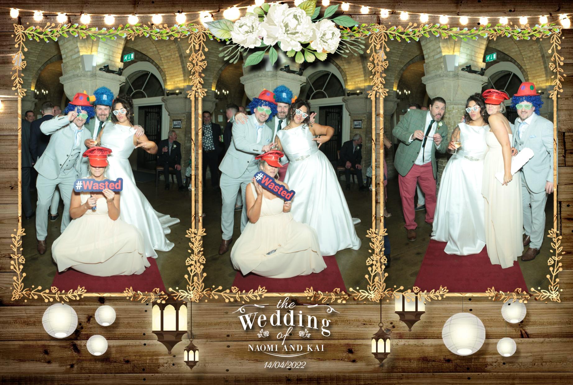Naomi & Kai's Wedding | View more photos from the event at gallery.myphotoboothexperience.co.uk/u/MyPhotoBoothExperienceLtd/Naomi-Kais-Wedding