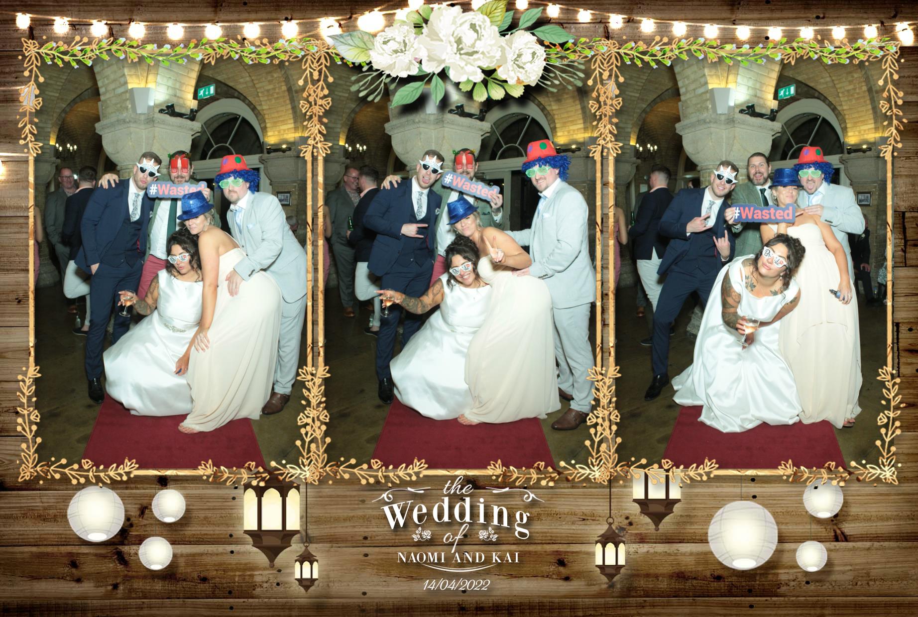 Naomi & Kai's Wedding | View more photos from the event at gallery.myphotoboothexperience.co.uk/u/MyPhotoBoothExperienceLtd/Naomi-Kais-Wedding