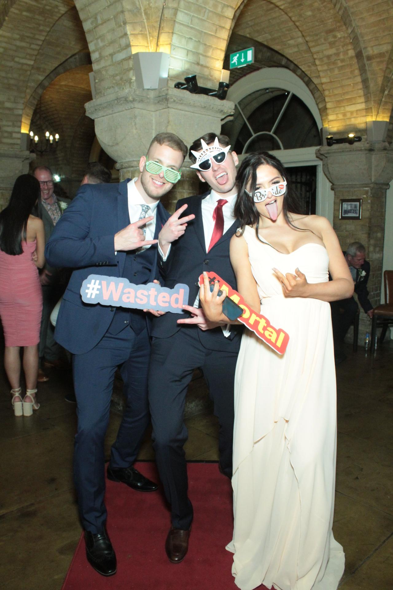 Naomi & Kai's Wedding | View more photos from the event at gallery.myphotoboothexperience.co.uk/u/MyPhotoBoothExperienceLtd/Naomi-Kais-Wedding