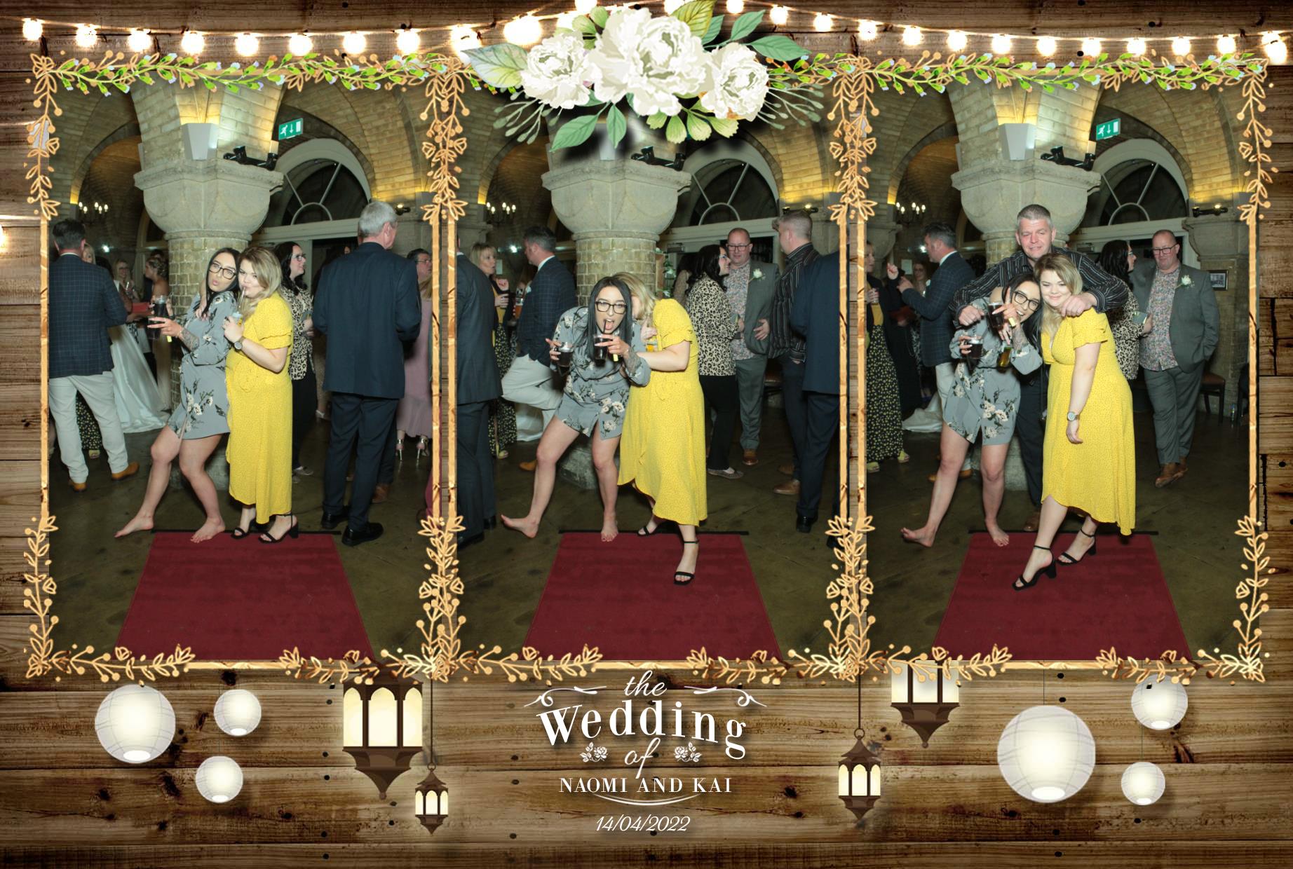 Naomi & Kai's Wedding | View more photos from the event at gallery.myphotoboothexperience.co.uk/u/MyPhotoBoothExperienceLtd/Naomi-Kais-Wedding