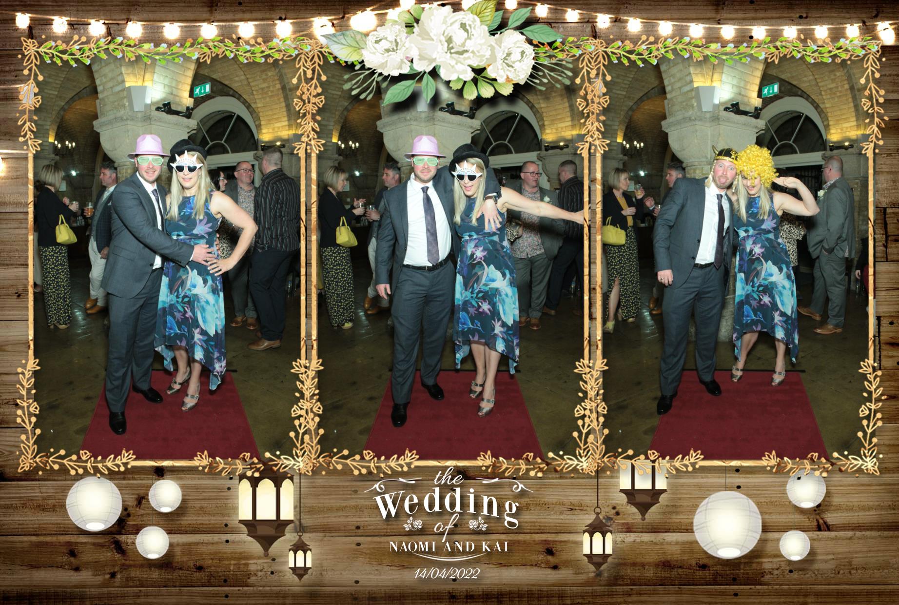 Naomi & Kai's Wedding | View more photos from the event at gallery.myphotoboothexperience.co.uk/u/MyPhotoBoothExperienceLtd/Naomi-Kais-Wedding