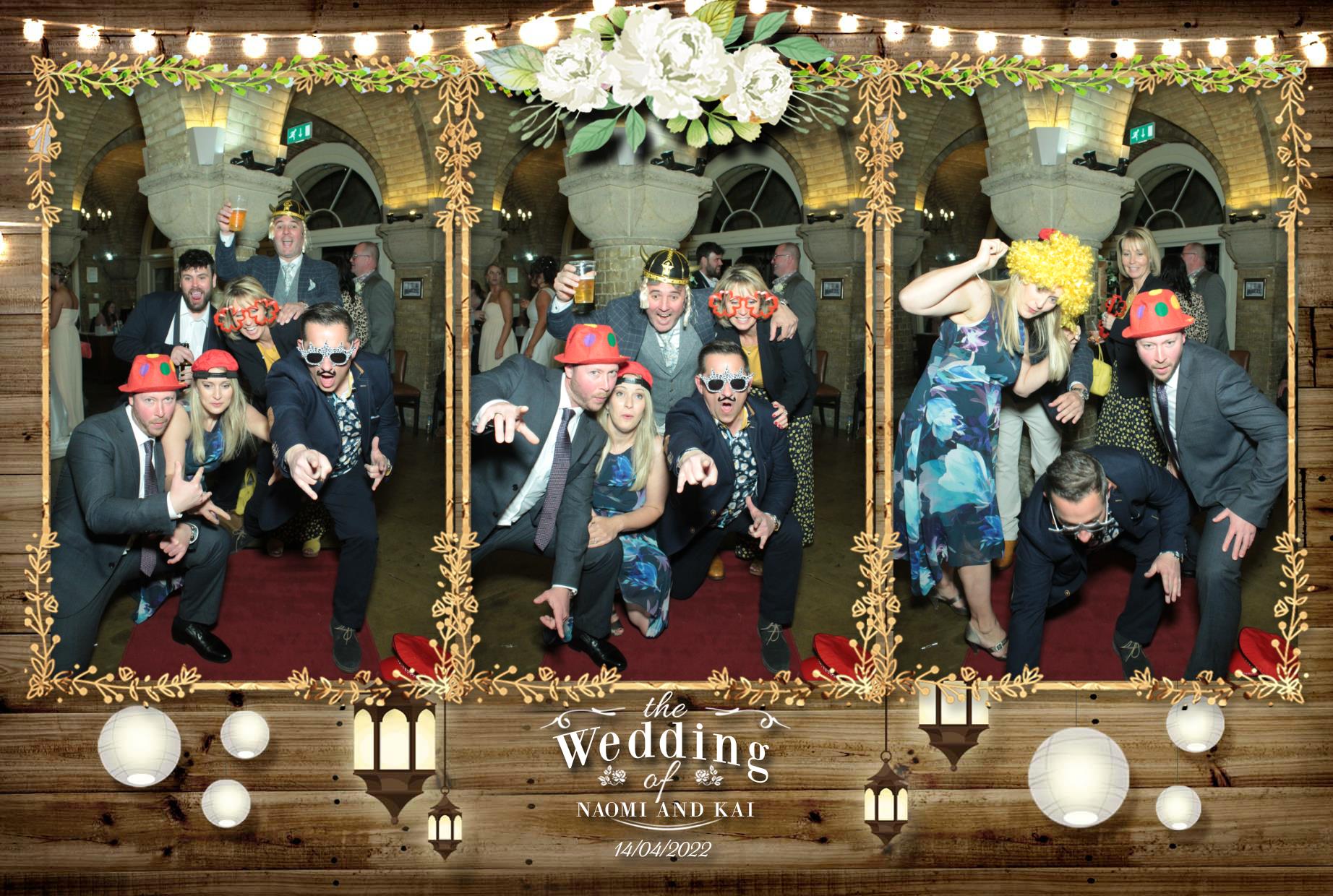 Naomi & Kai's Wedding | View more photos from the event at gallery.myphotoboothexperience.co.uk/u/MyPhotoBoothExperienceLtd/Naomi-Kais-Wedding